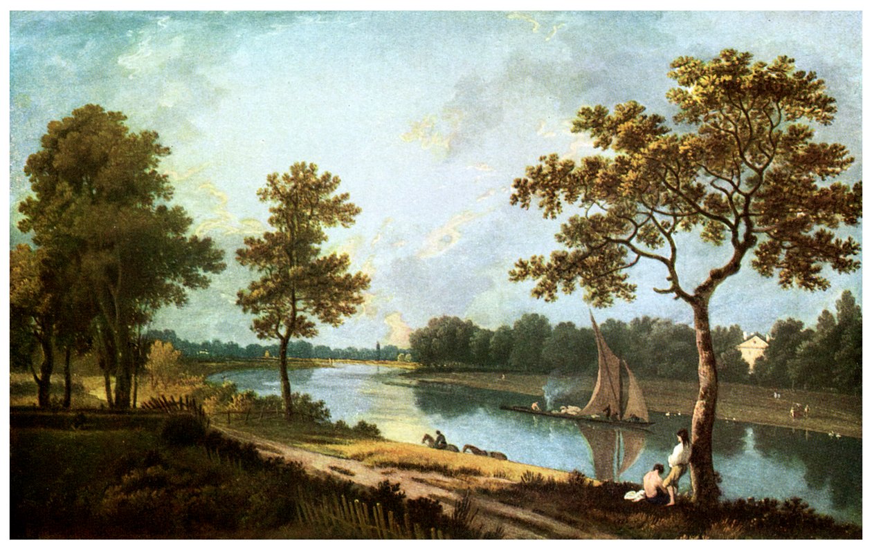 The Thames, Twickenham, c1762, 1956 alkotó: Unbekannt