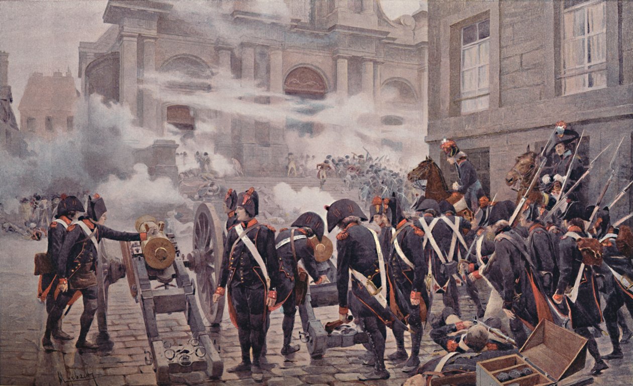Tizenharmadik Vendemiaire, 1795. október 5., 1896 alkotó: Unbekannt