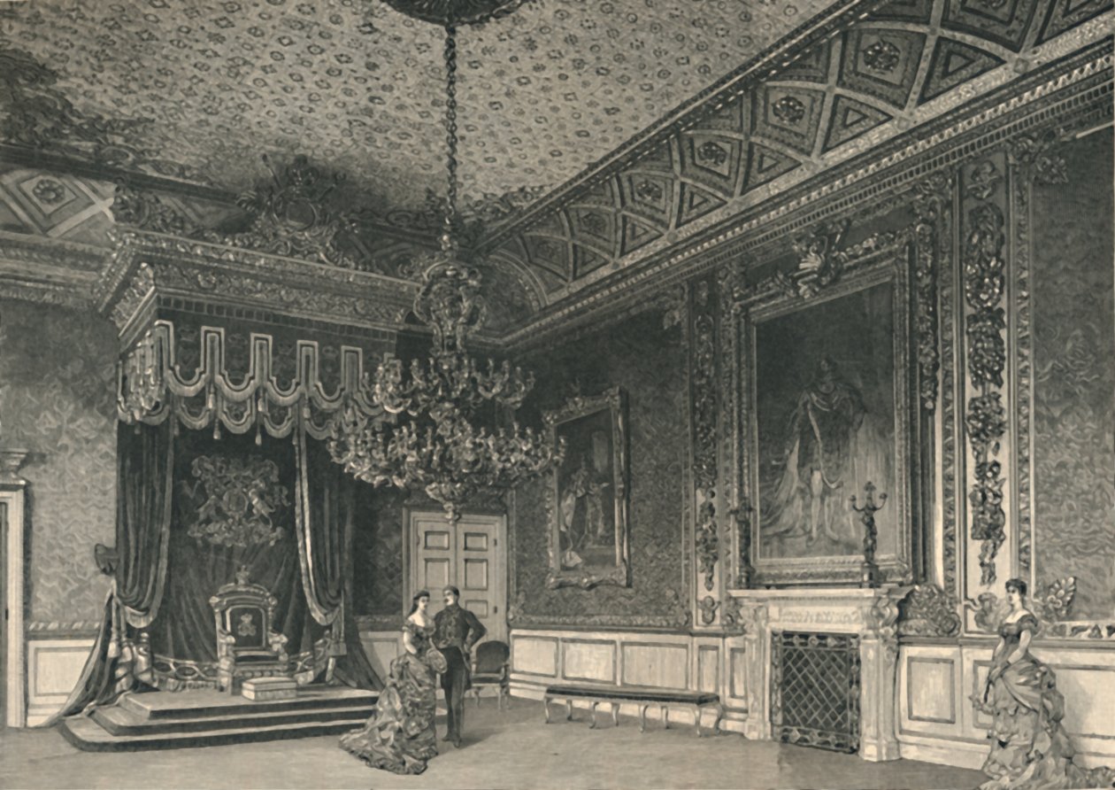 A trónterem, 1886 alkotó: Unbekannt