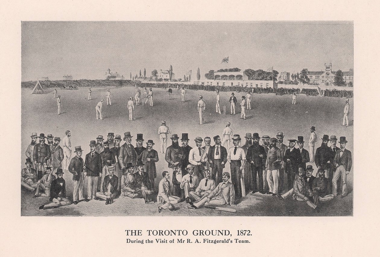 A torontói krikettpálya, 1872-1912 alkotó: Unbekannt