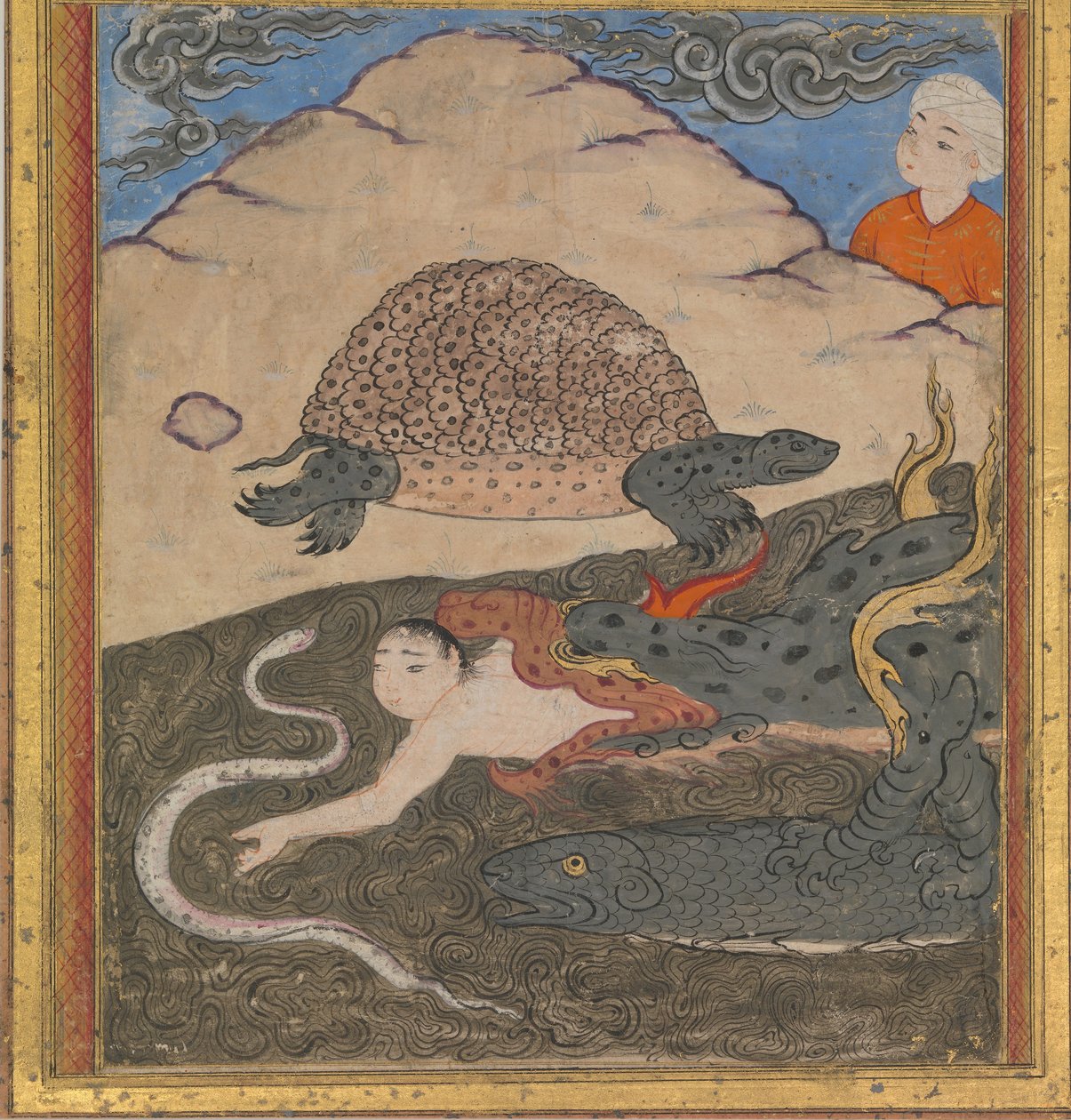 A teknős, folio egy 