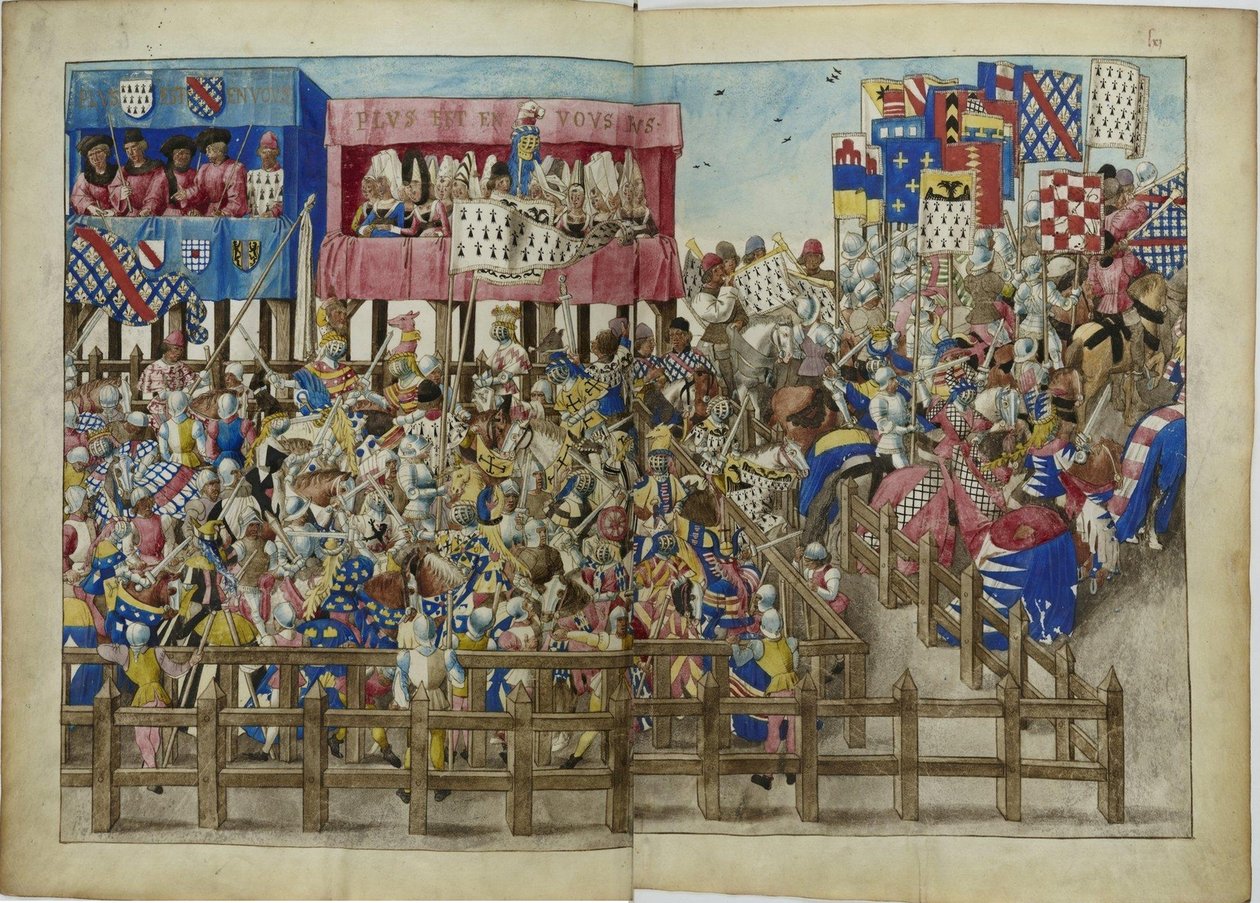 René dAnjou versenykönyve, 1447 körül alkotó: Unbekannt