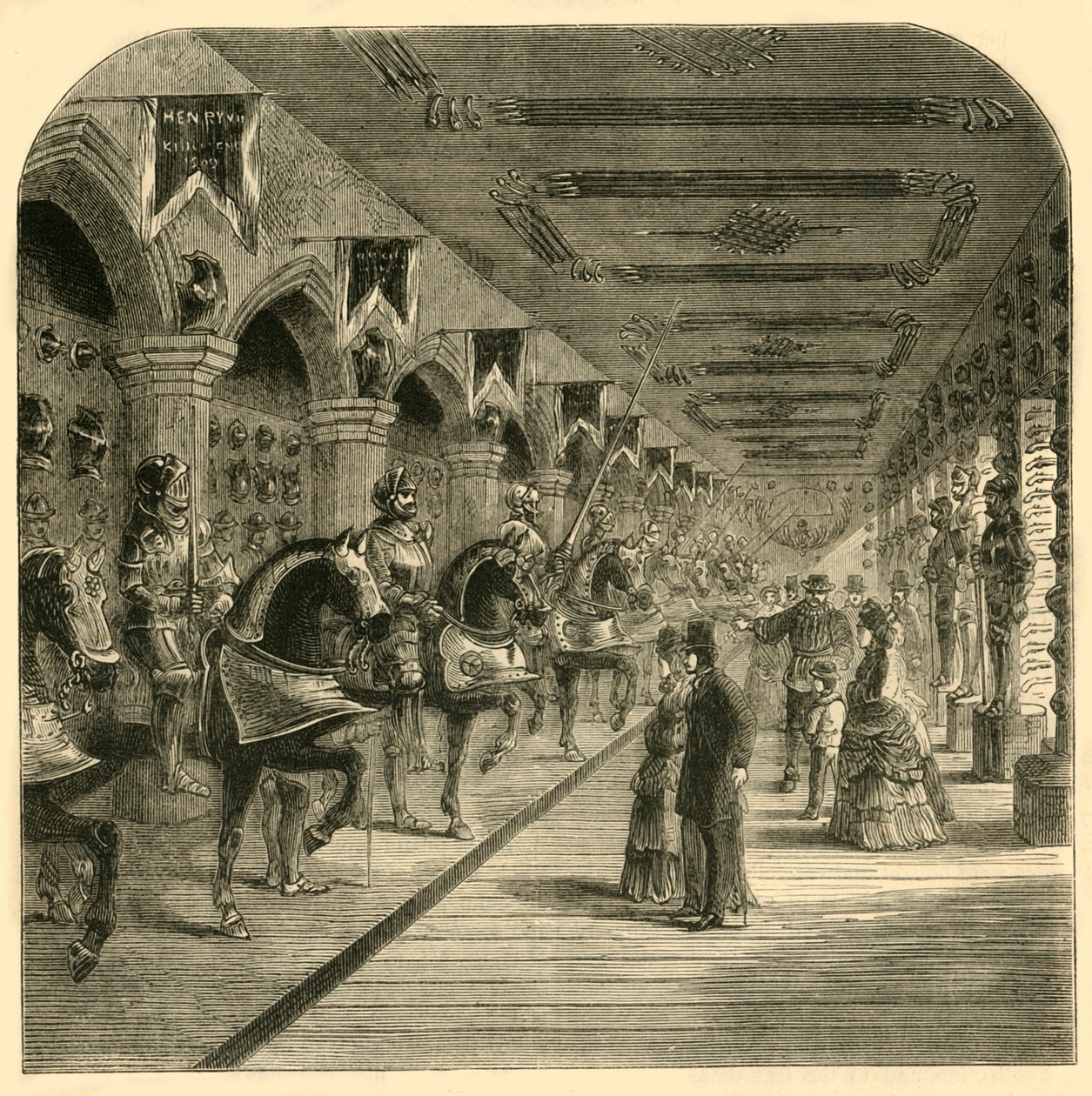 A Tower Horse fegyvertár, 1872. alkotó: Unbekannt