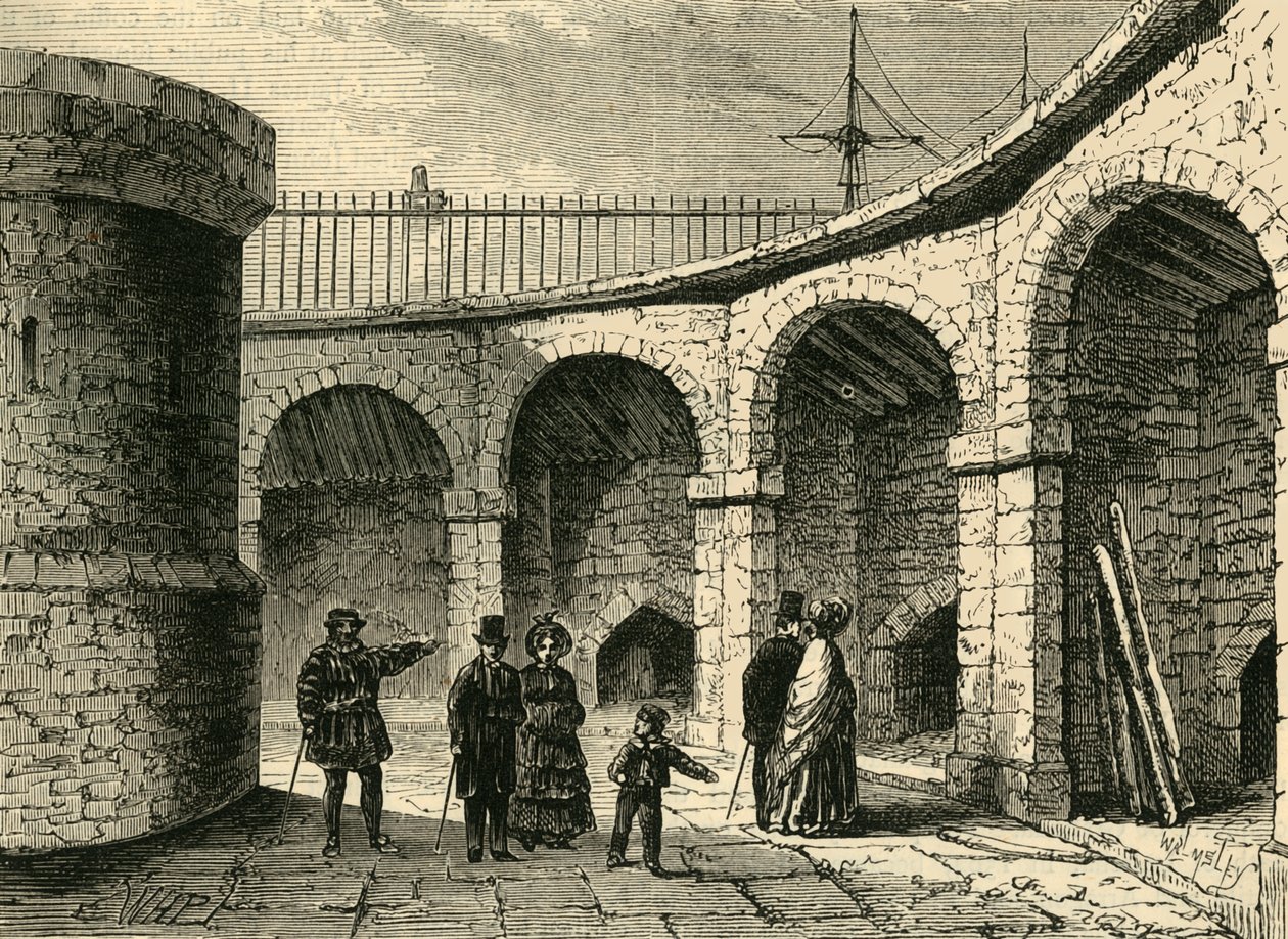 A Tower Menagerie 1820 körül, 1872 körül. alkotó: Unbekannt