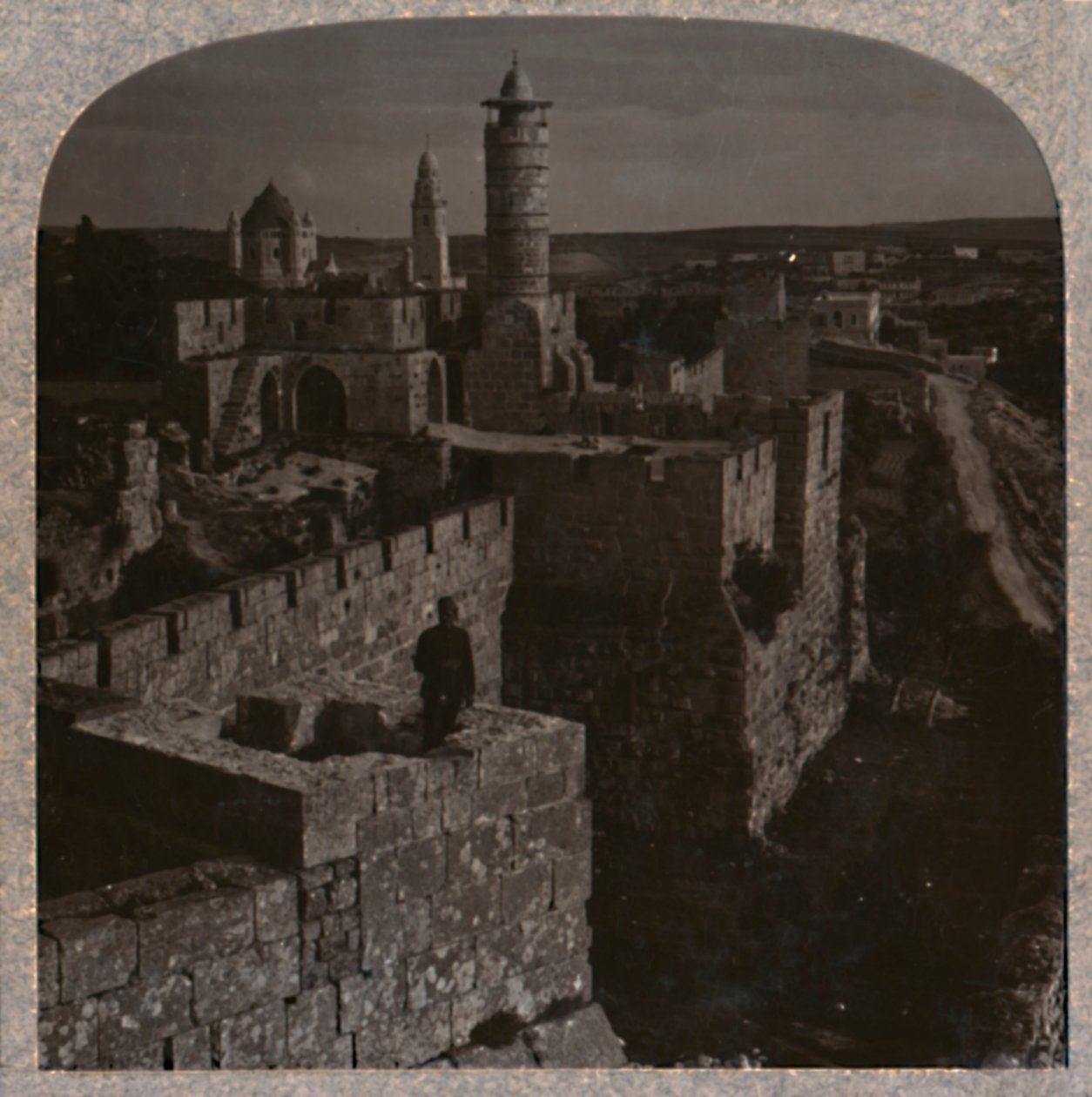 Dávid tornya. A Citadella legrégebbi része, 1900 körül alkotó: Unbekannt