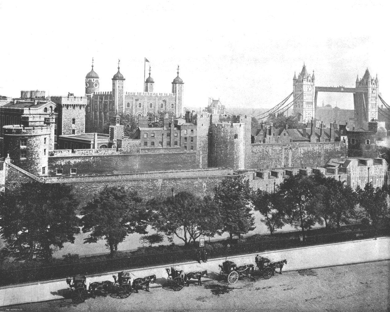 A londoni Tower, 1894. alkotó: Unbekannt