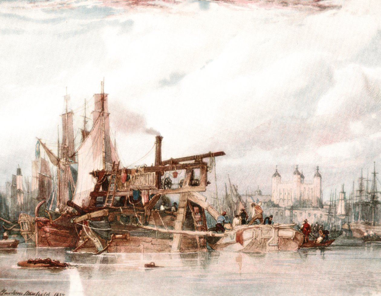 A londoni Tower, 1827, 1900 c. alkotó: Unbekannt