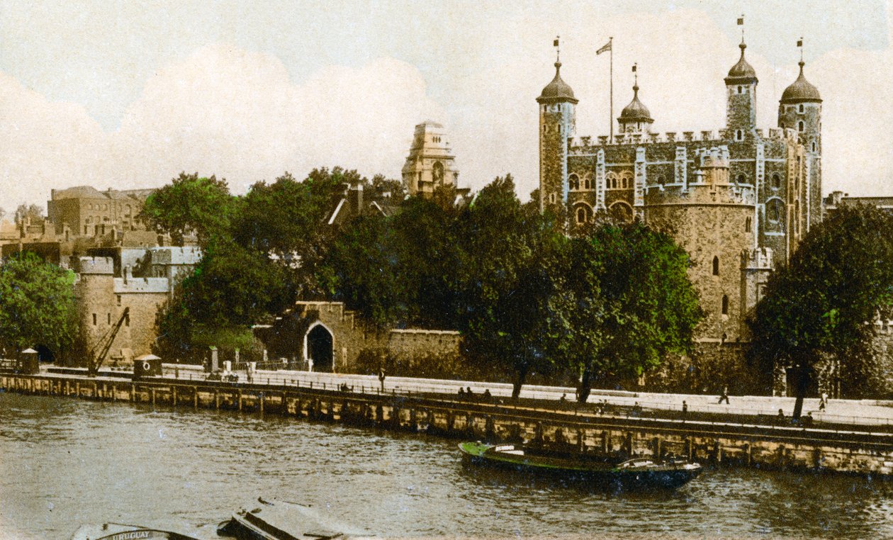 A londoni Tower, a XX. század eleje alkotó: Unbekannt