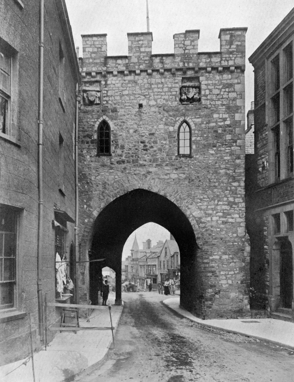 The Town Gate, Chepstow, Monmouthshire, Wales, 1924-1926 alkotó: Unbekannt