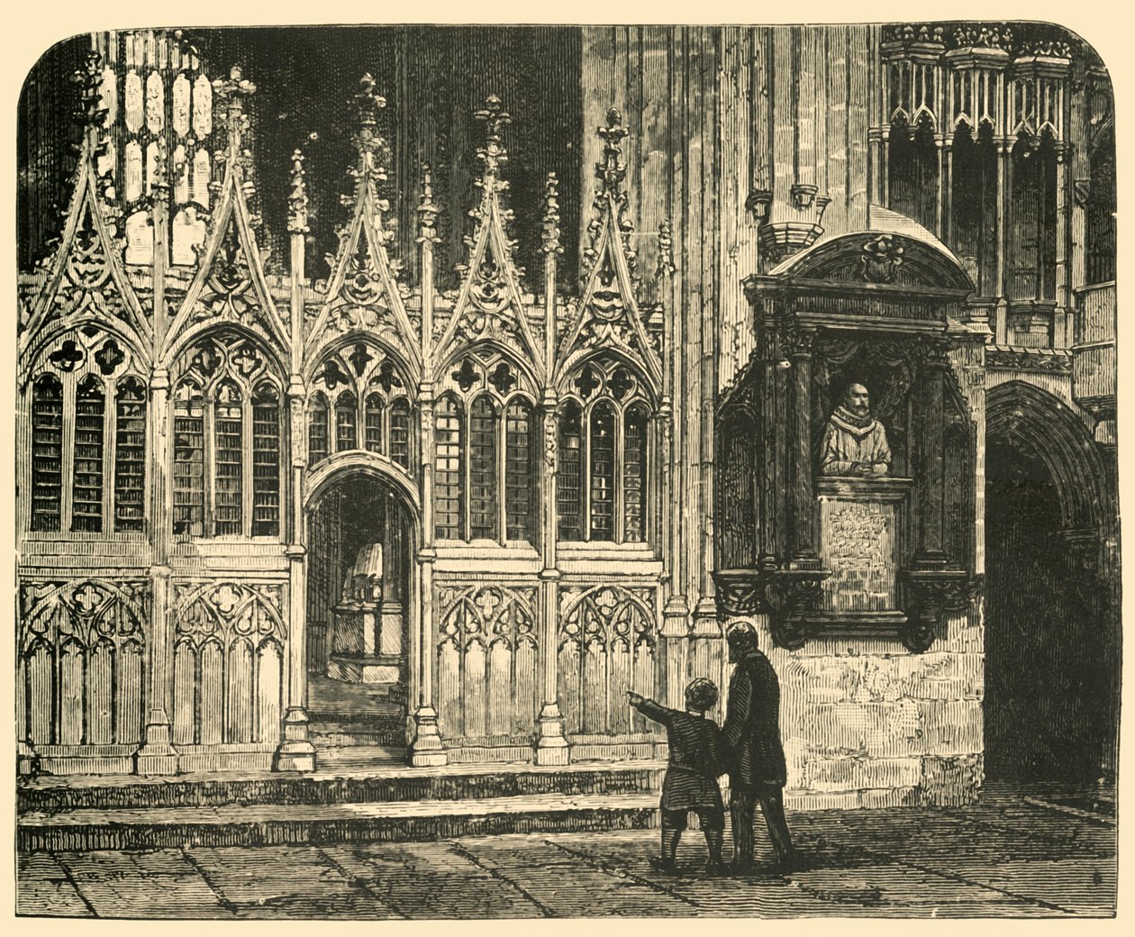 A mártíromság kereszthajója, 1898. alkotó: Unbekannt
