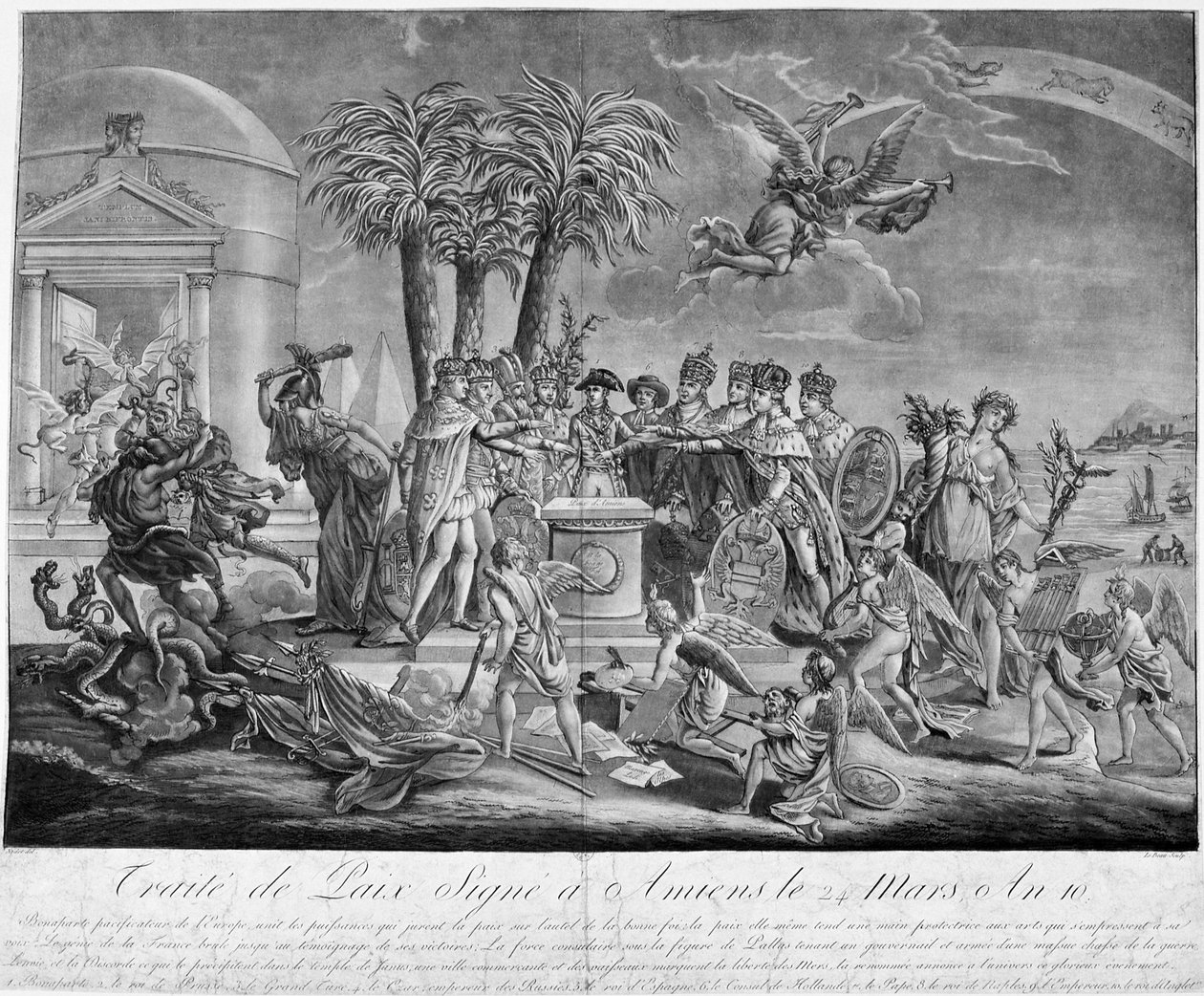 Az amiensi békeszerződés, 1802. március 25., XIX alkotó: Unbekannt