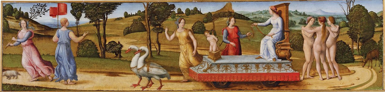 A tisztaság diadala c. 1500 alkotó: Unbekannt