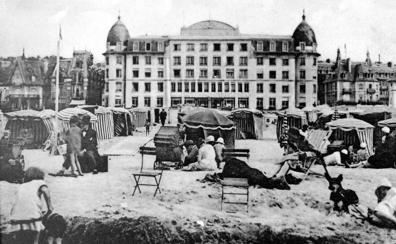 A Trouville-palota, Trouville, Franciaország, 1920-as évek alkotó: Unbekannt