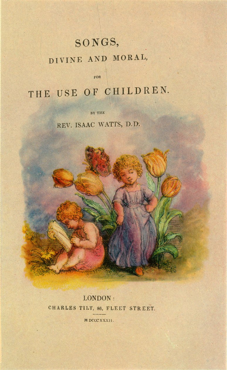 „A tulipán és a pillangó melegebb kabátban jelenik meg, mint én”, 1832, 1947. alkotó: Unbekannt