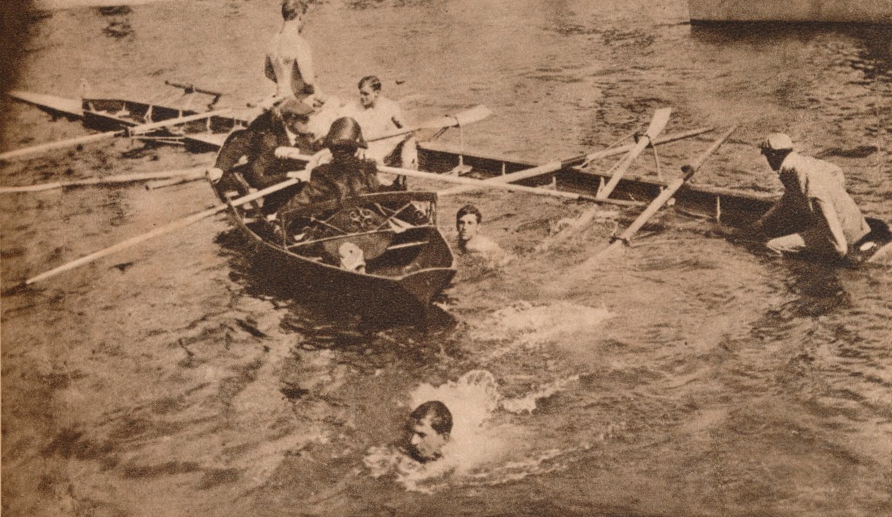 Az egyetemi hajóverseny, 1912. március 1935 alkotó: Unbekannt