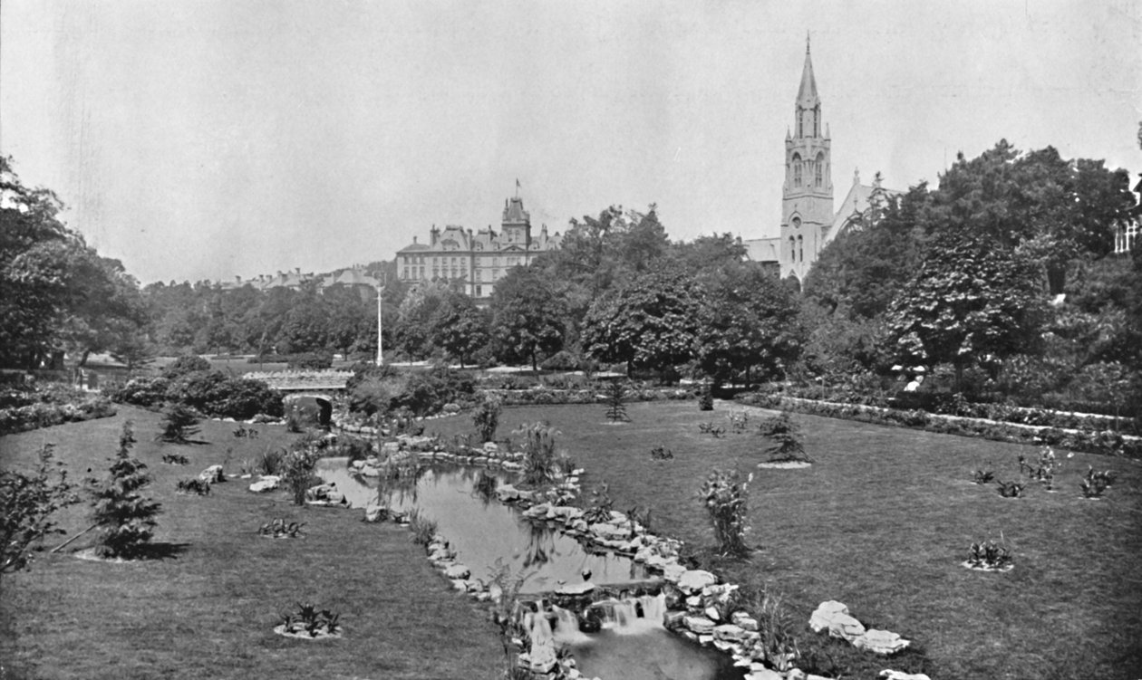 The Upper Gardens, 1910 alkotó: Unbekannt