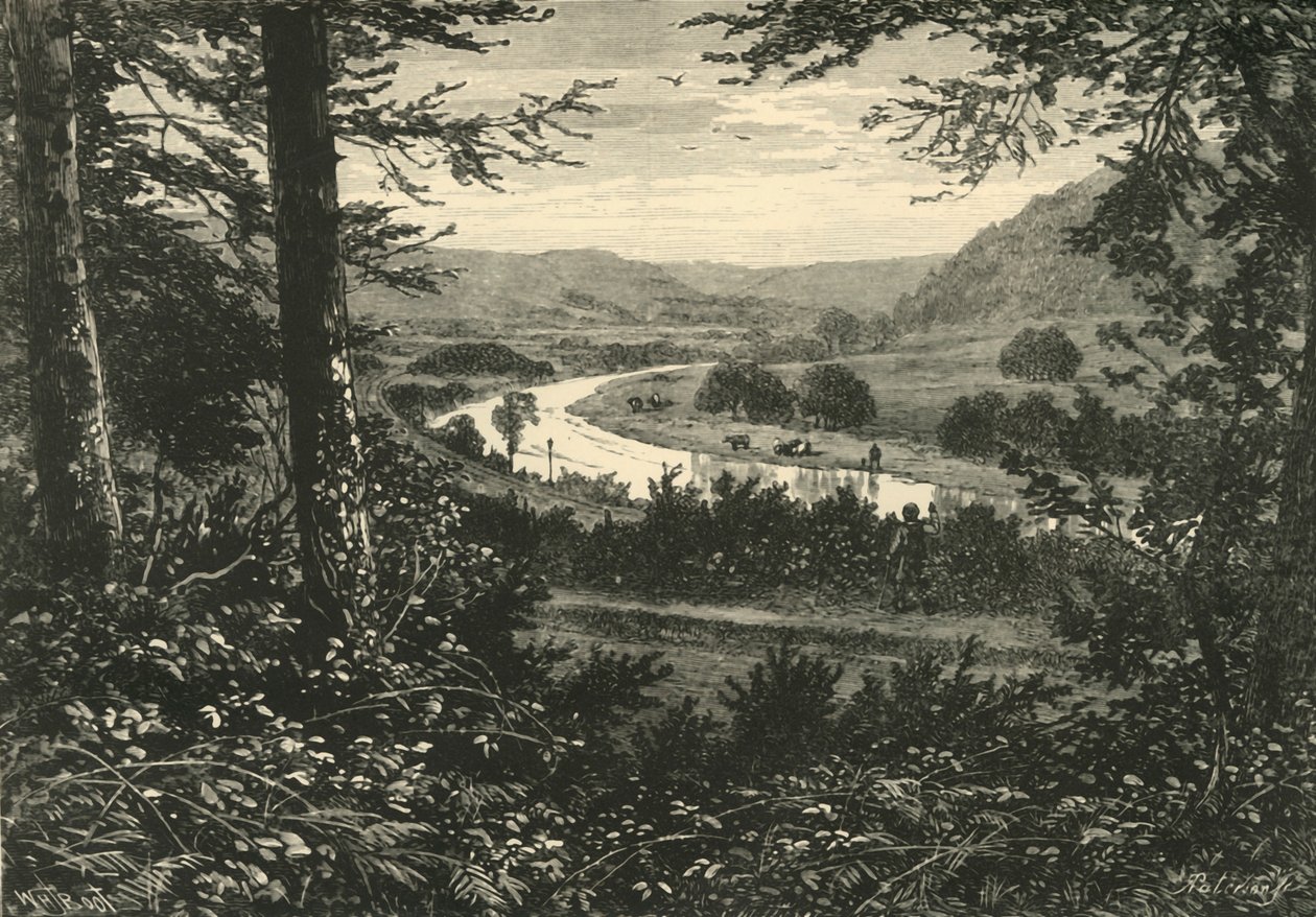 Az avoka völgye, 1898. alkotó: Unbekannt