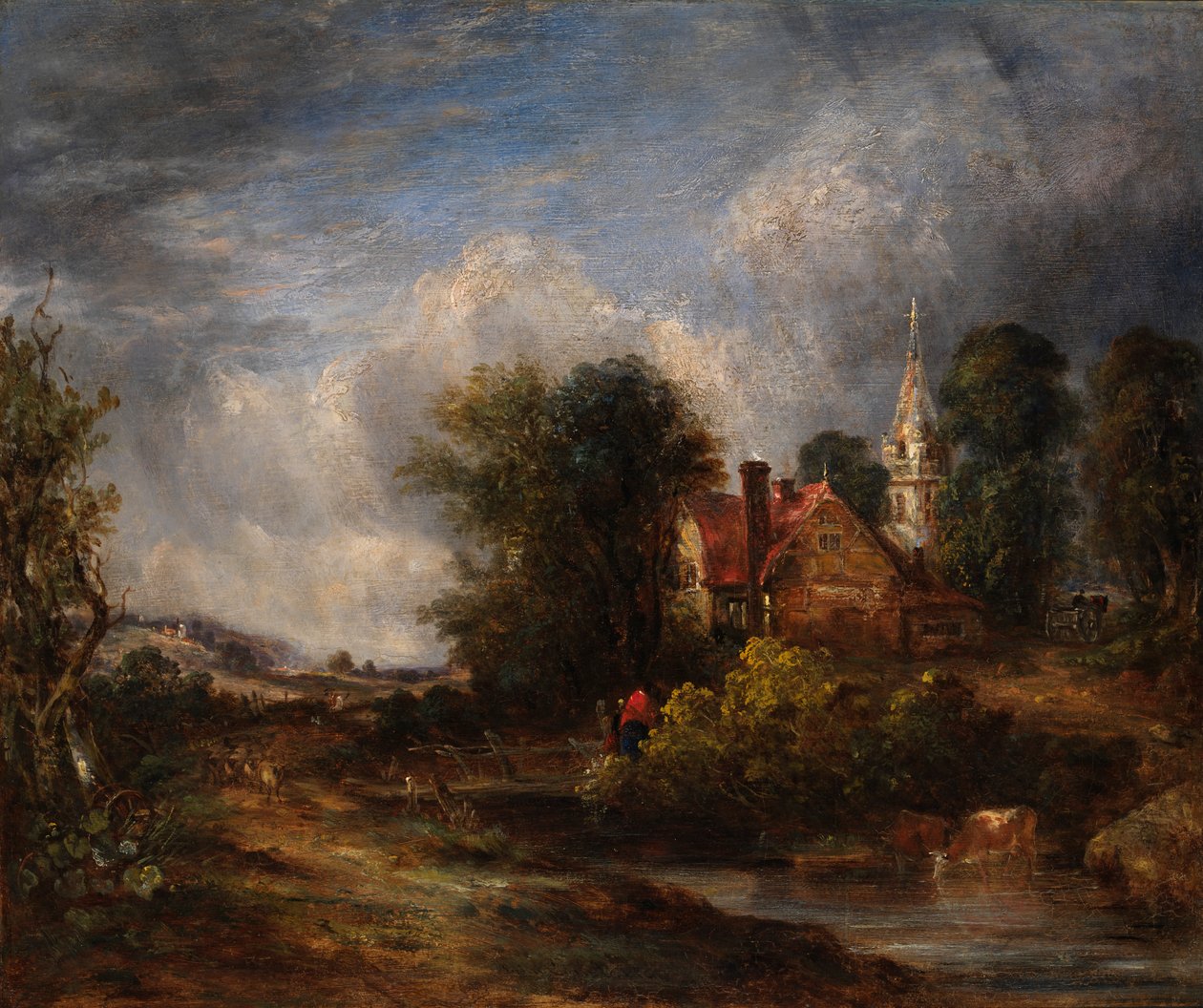 A Valley Farm, kb. 1826. alkotó: Unbekannt
