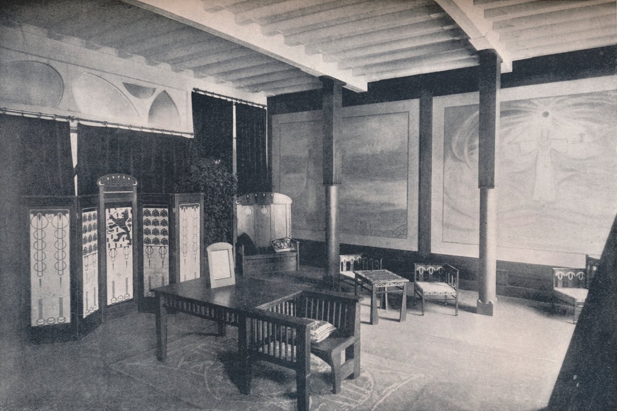 A holland szekció előszobája a torinói kiállításon, 1902 alkotó: Unbekannt