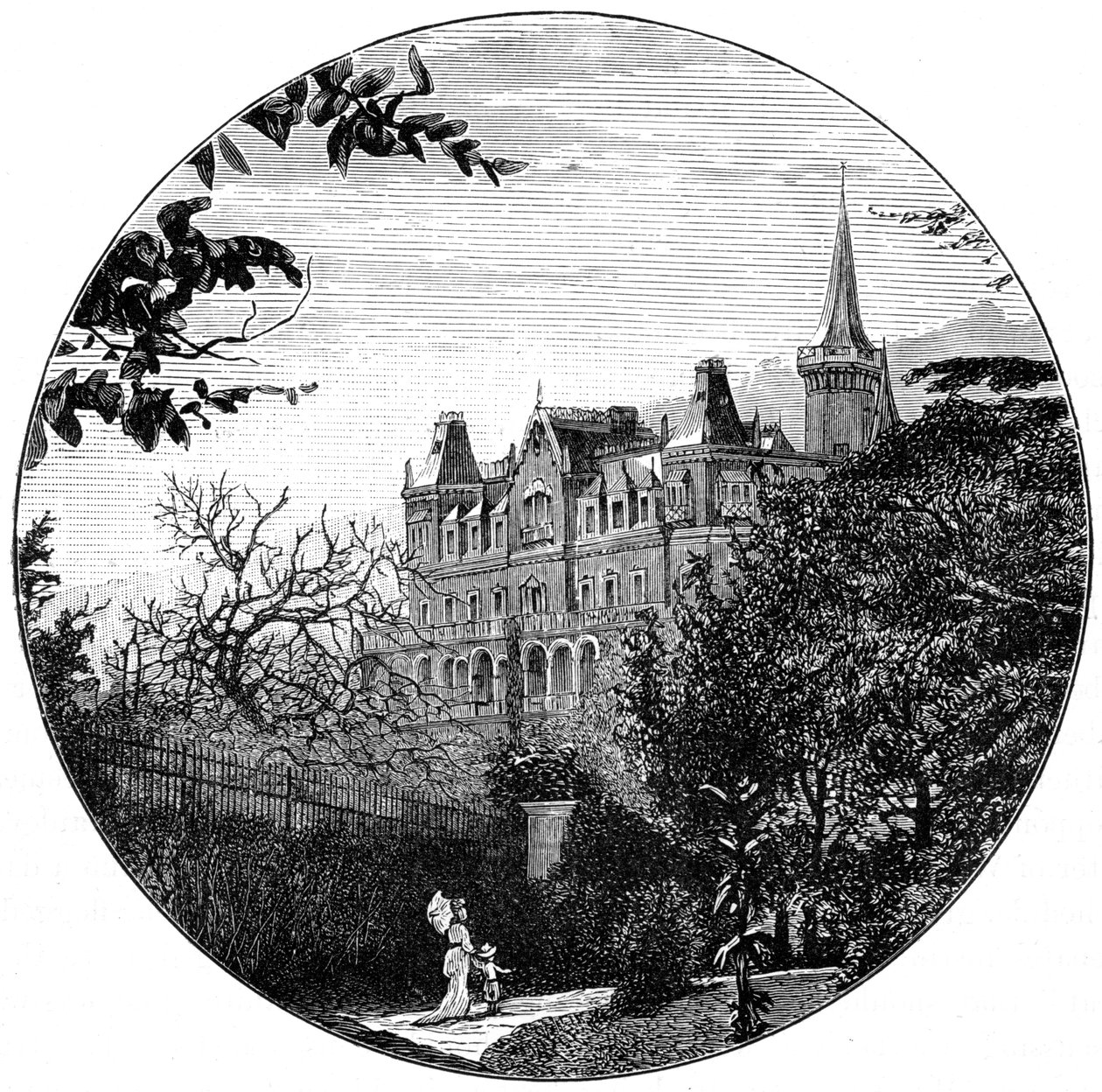 A Villa Clara, Baveno, Maggiore-tó, Észak-Olaszország, 1900 alkotó: Unbekannt