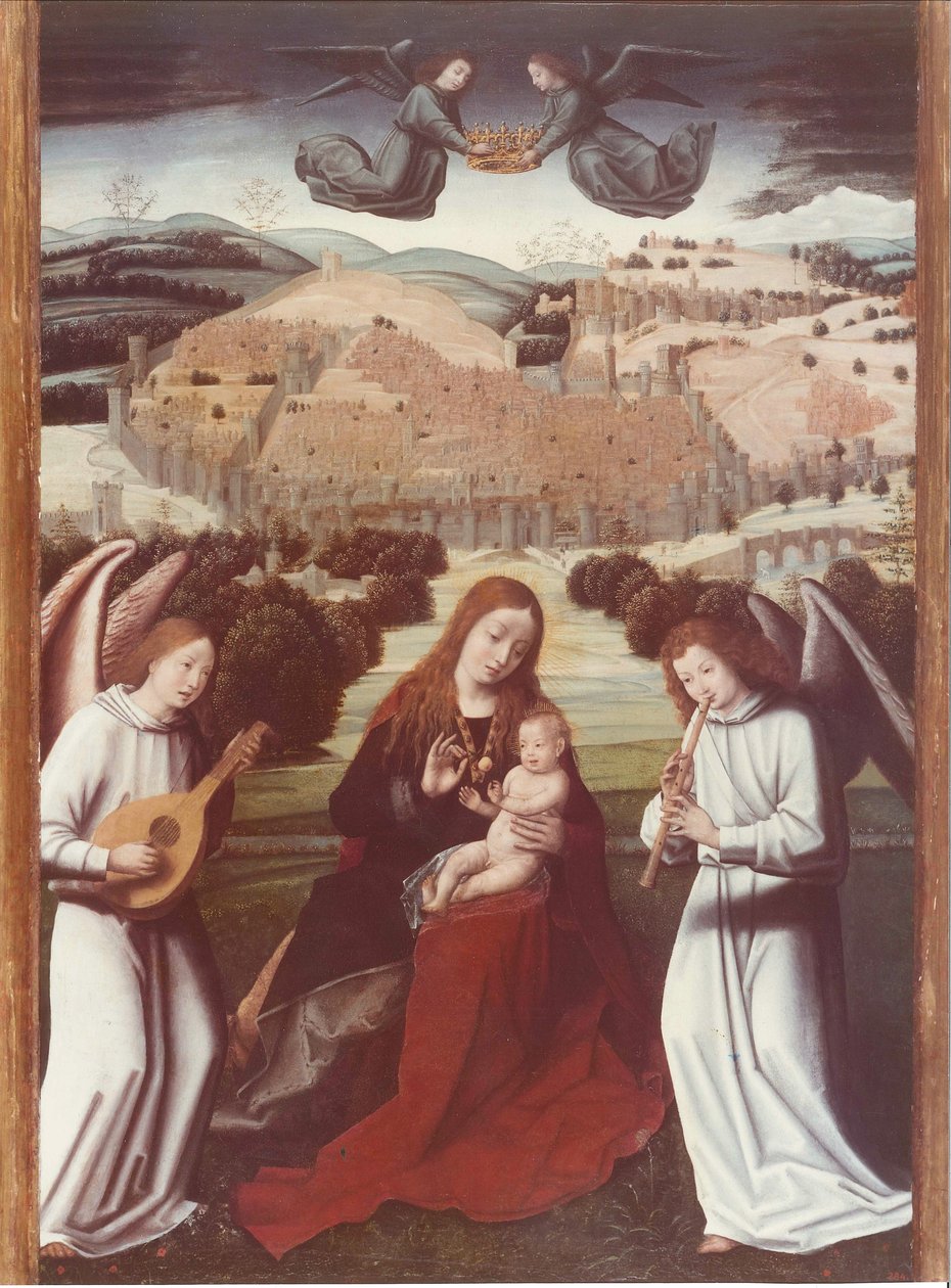 A granadai szűz, c. 1500. alkotó: Unbekannt