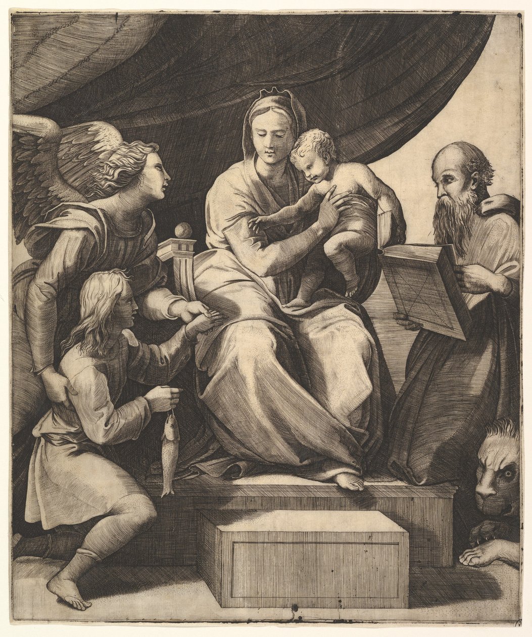 A halszűz, kb. 1515-27. alkotó: Unbekannt