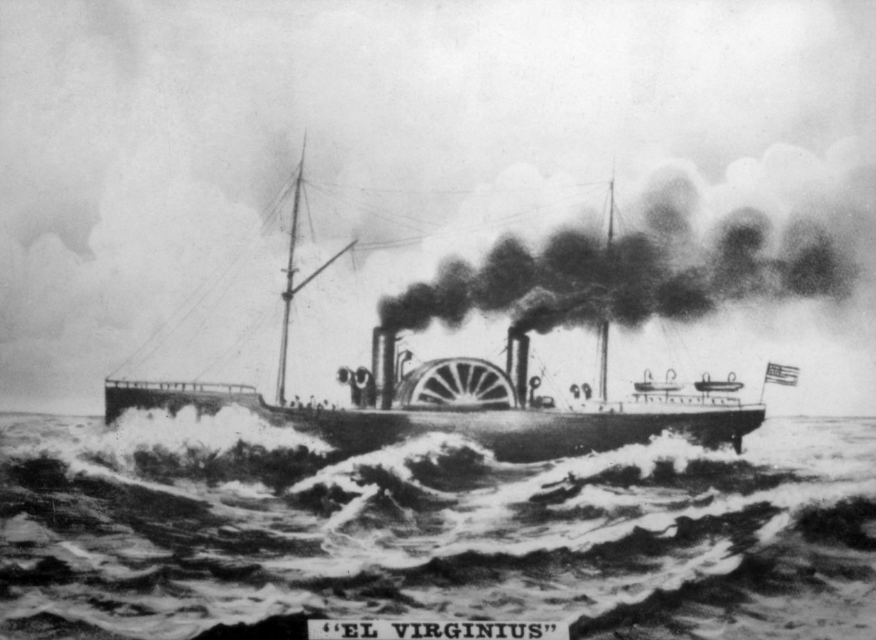 A Virginius csatahajó, 1873, 1920-as évek alkotó: Unbekannt