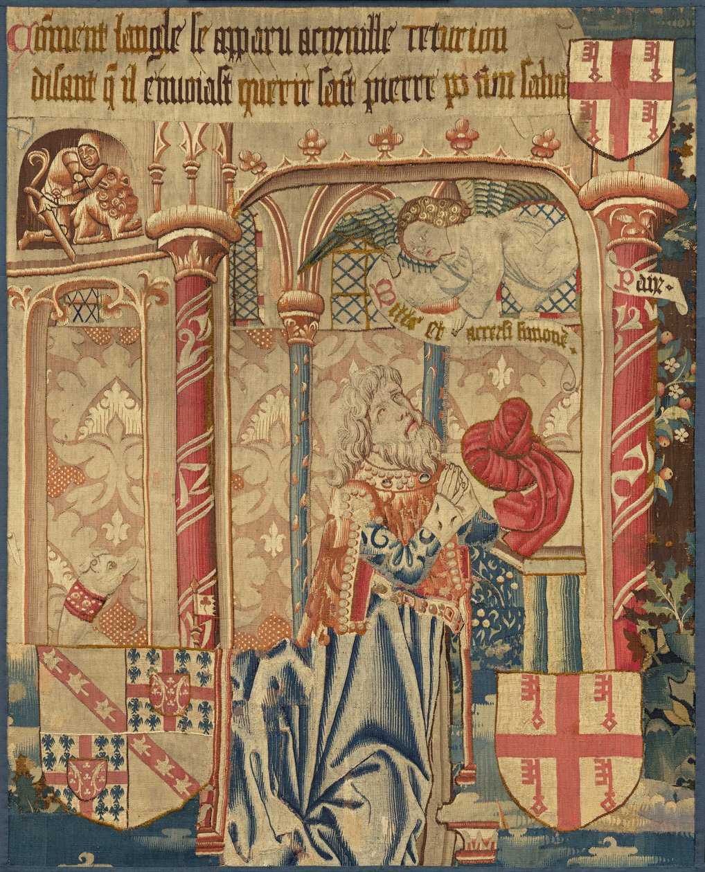 A százados Cornelius látomása, c. 1460. alkotó: Unbekannt