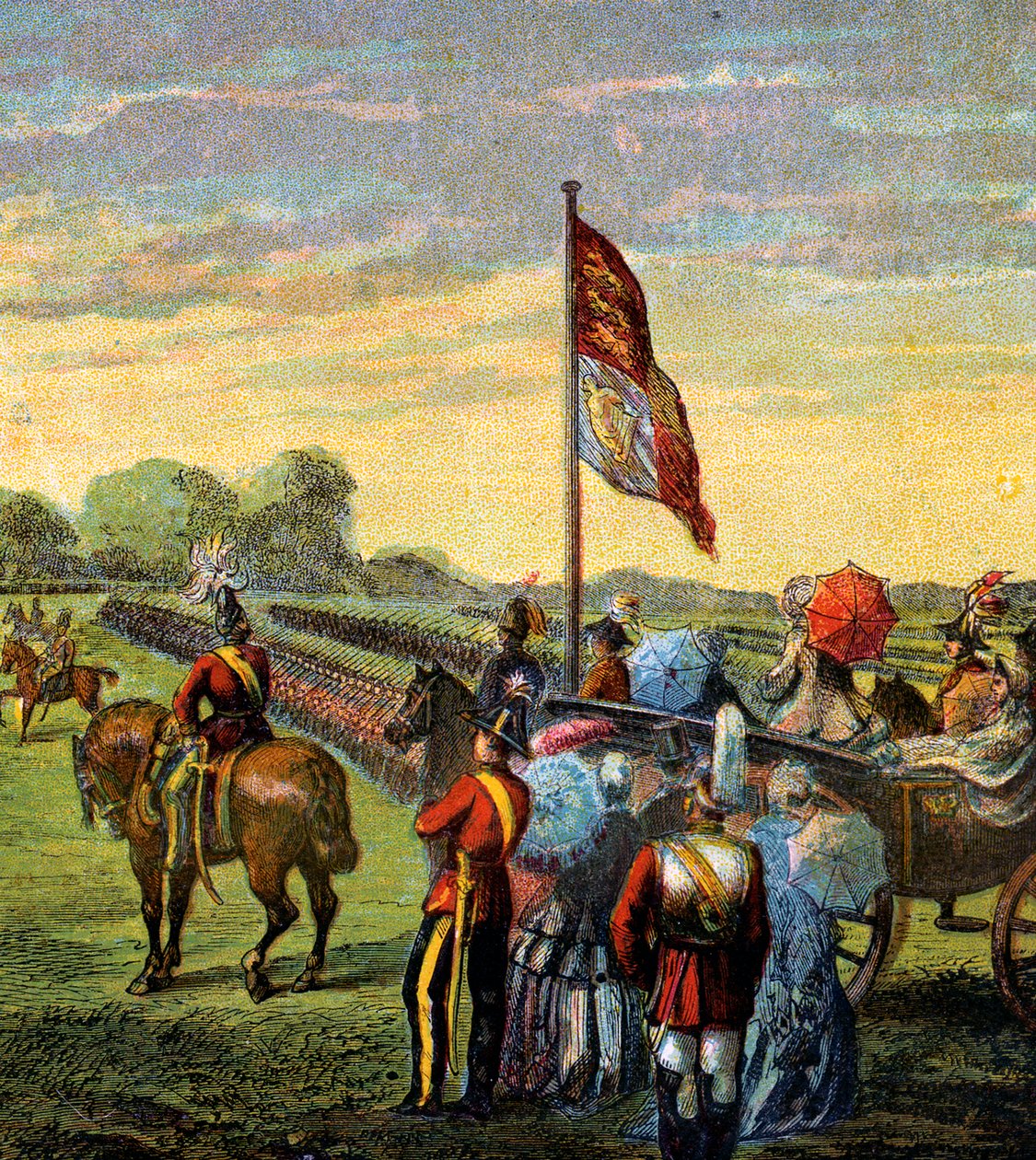 The Volunteer Review, 1850-es évek alkotó: Unbekannt