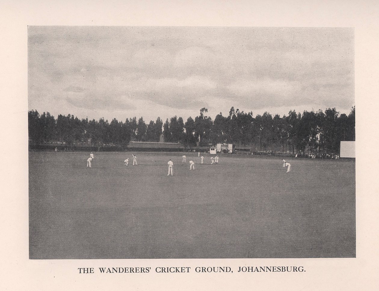 The Wanderers Cricket Ground, Johannesburg, Dél-Afrika, 1912 alkotó: Unbekannt