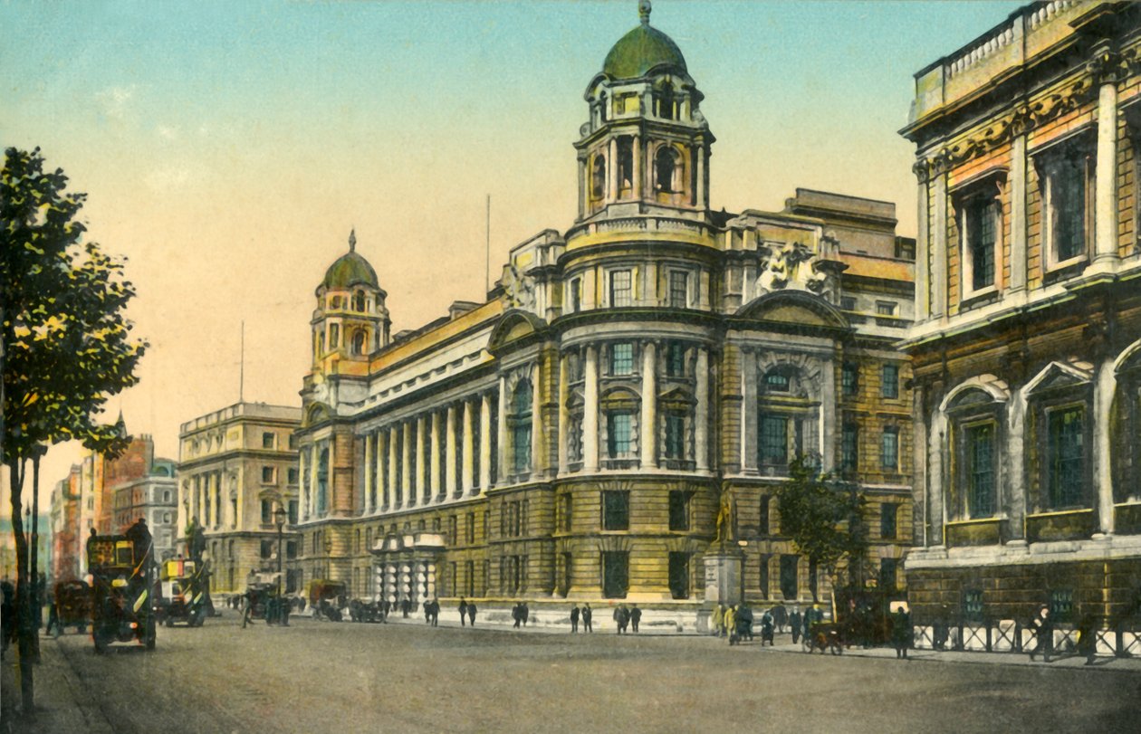 The War Office, Whitehall, London, 1910. alkotó: Unbekannt