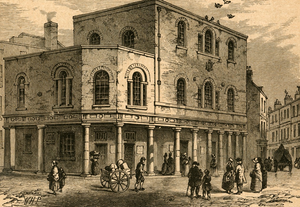 The Weigh-House Chapel, 1897.  alkotó: Unbekannt