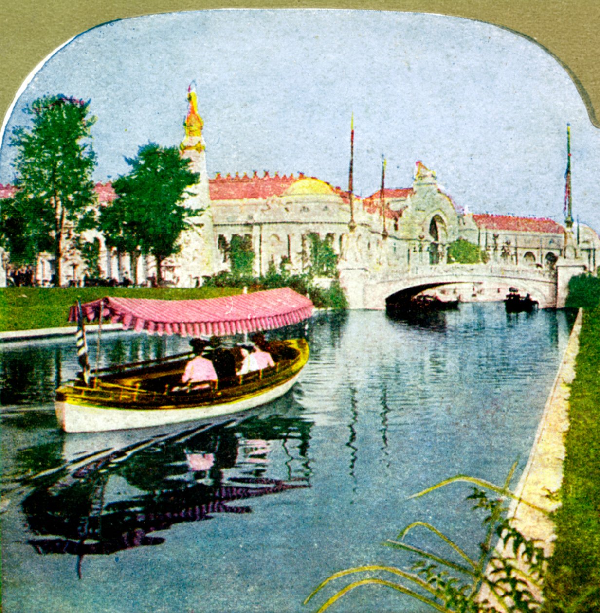 A West Lagoon a világkiállításról, St Louis, Missouri, 1904 alkotó: Unbekannt