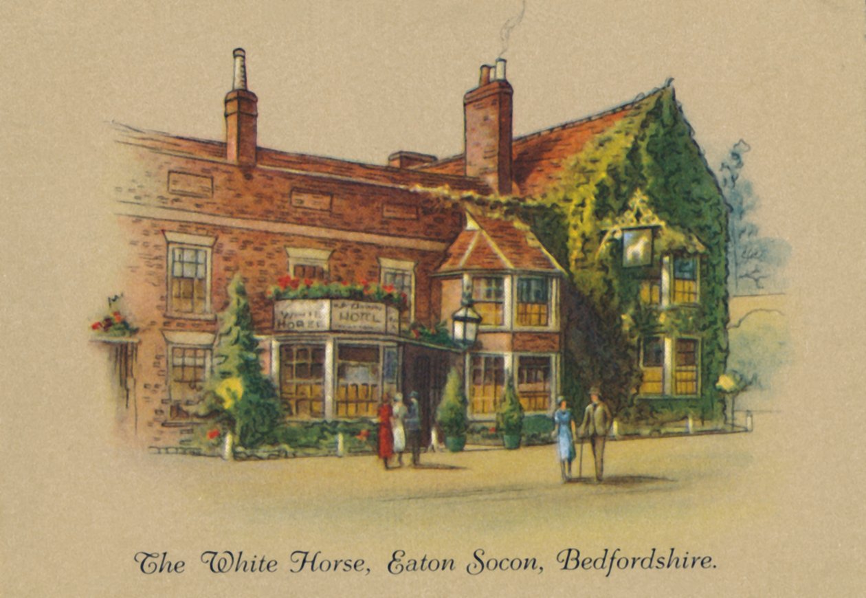 The White Horse, Eaton Socon, Bedfordshire, 1939 alkotó: Unbekannt