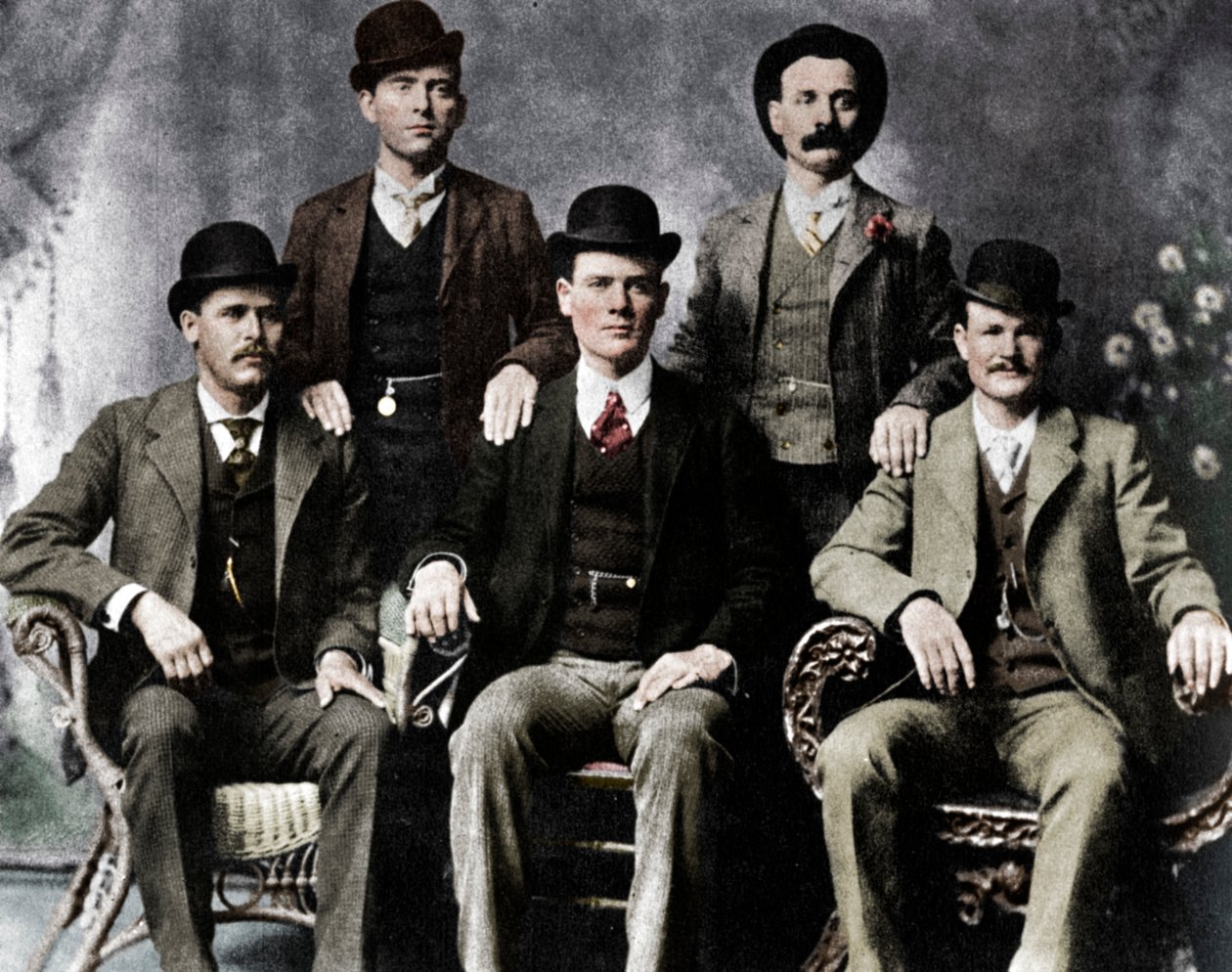 The Wild Bunch, amerikai törvényen kívüli banda, 1901, 1954. alkotó: Unbekannt
