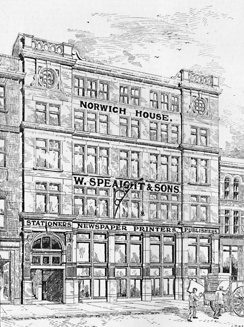A művek a Norwich Streeten, 1916 alkotó: Unbekannt