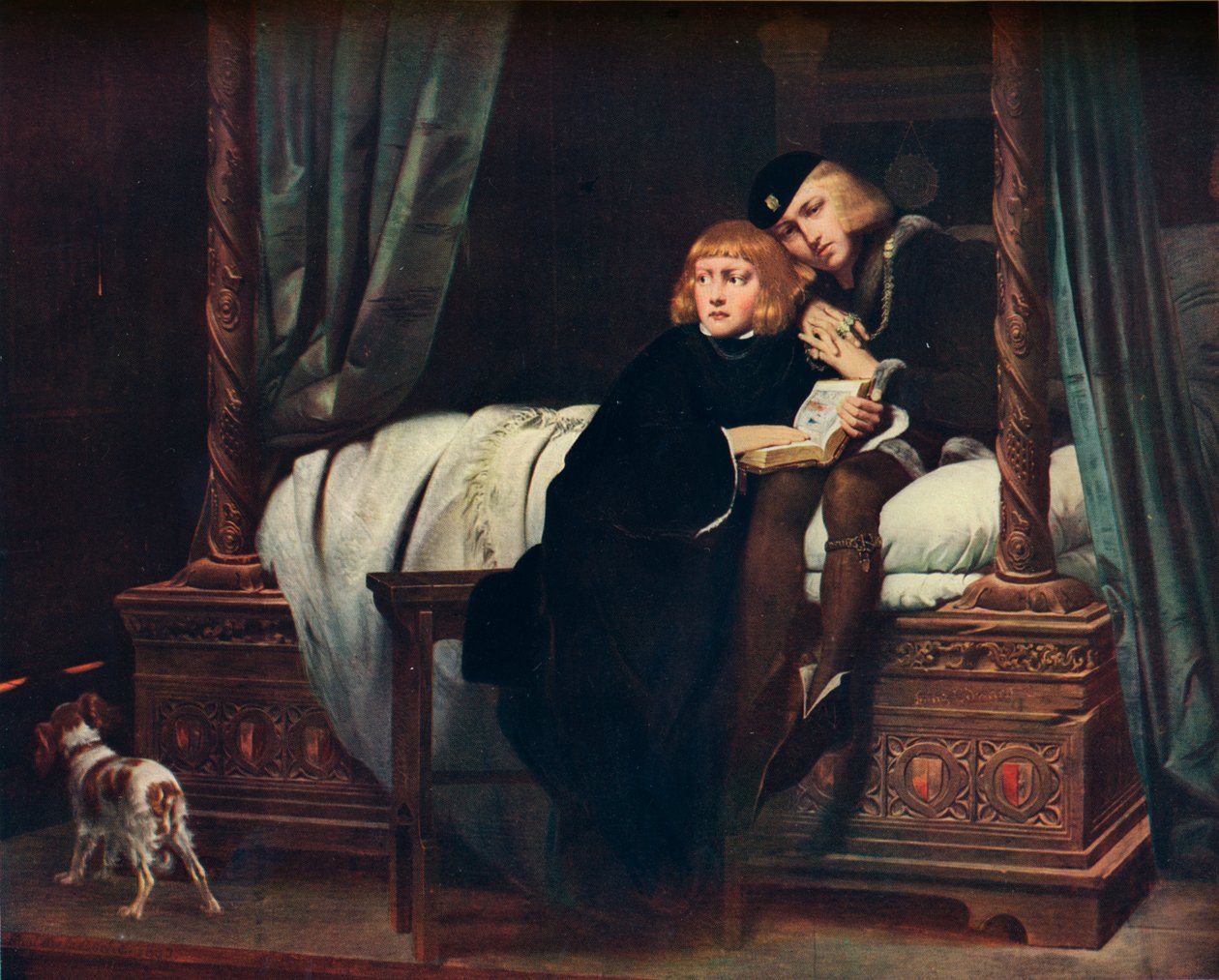 Az ifjú hercegek a toronyban, 1831-1910. alkotó: Unbekannt