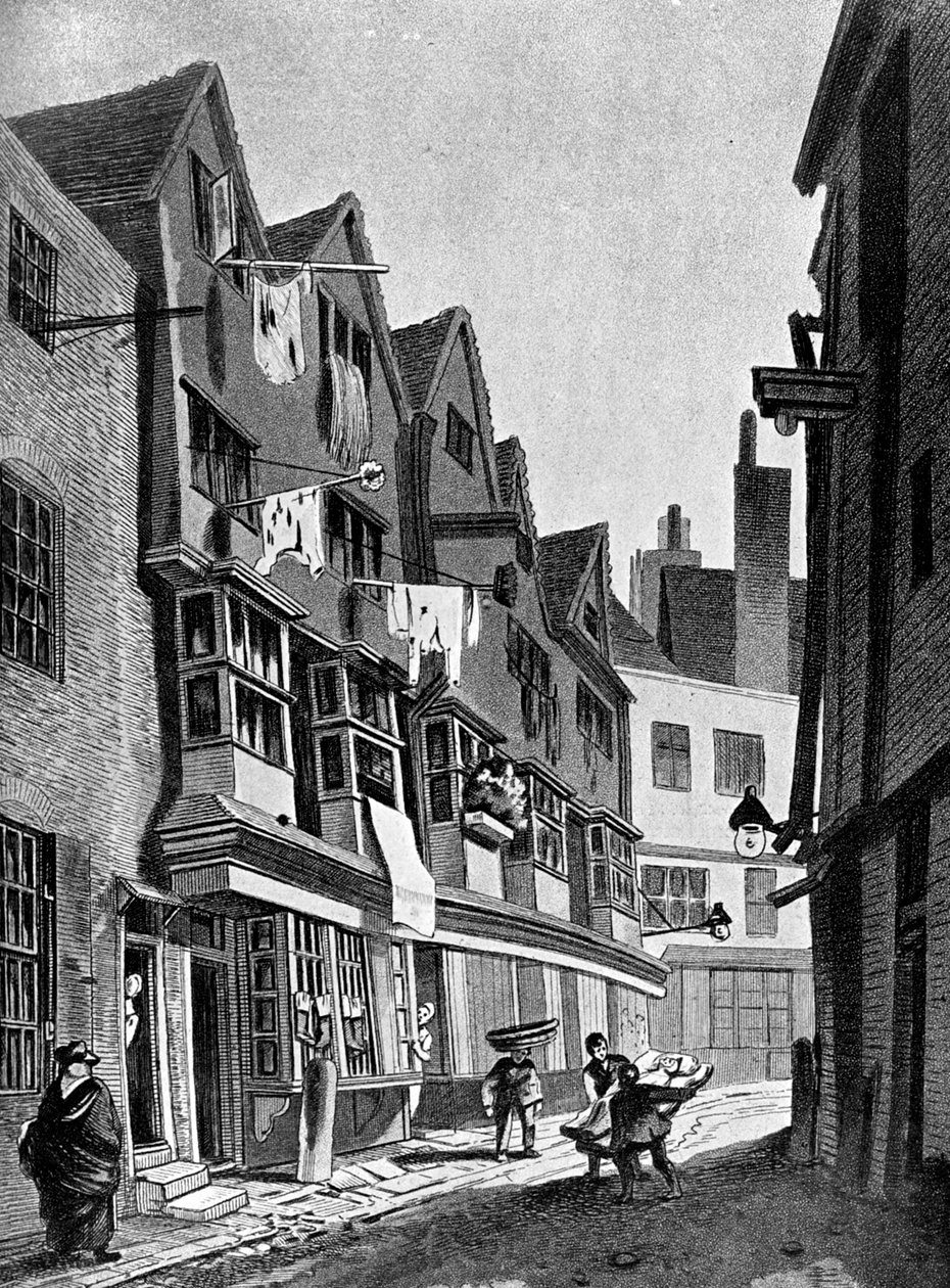 A Westminster palota ősi körlete, London, 1807 c1905 alkotó: Unbekannt