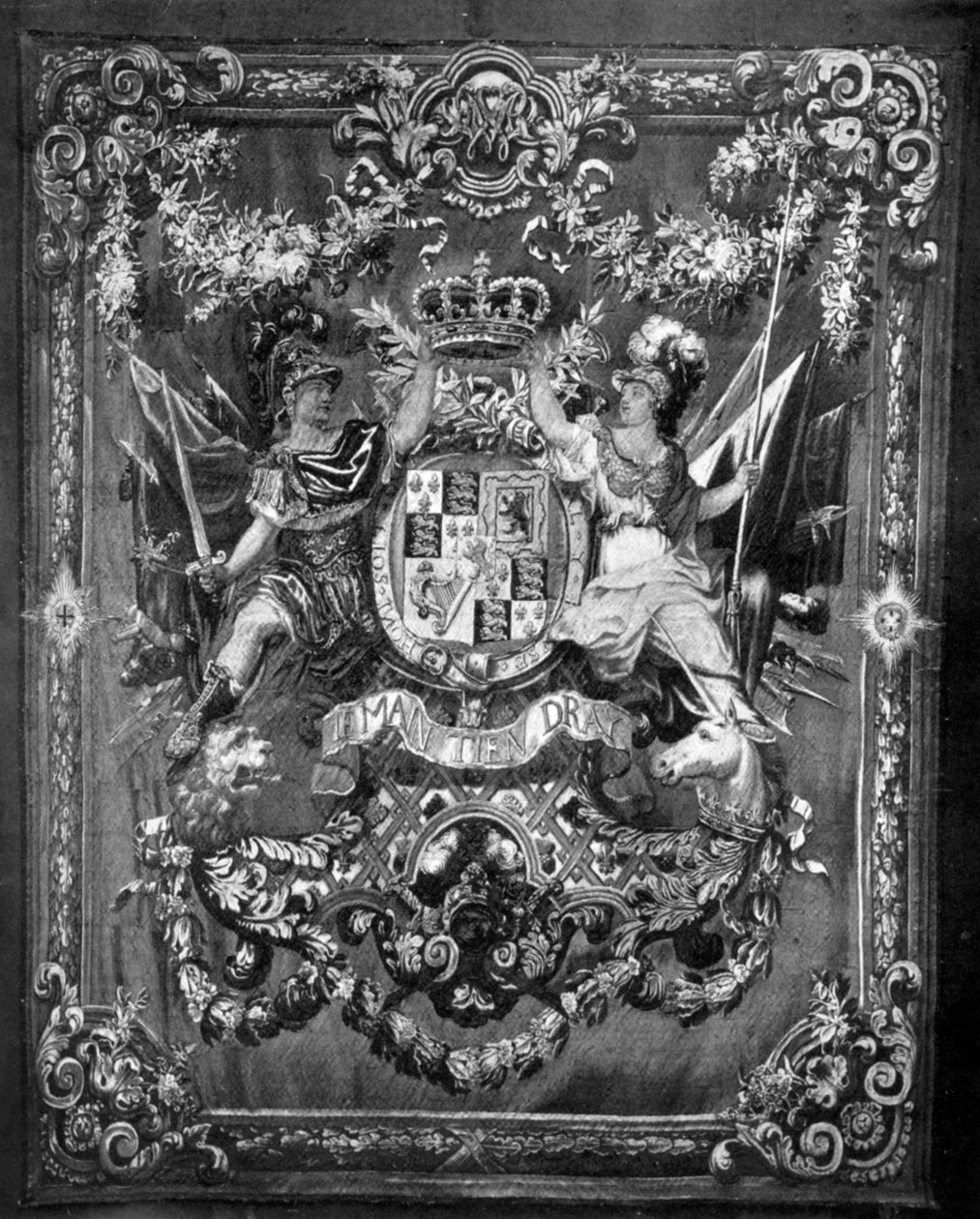 Vilmos és Mária karjai, 1689-1694 1930 alkotó: Unbekannt