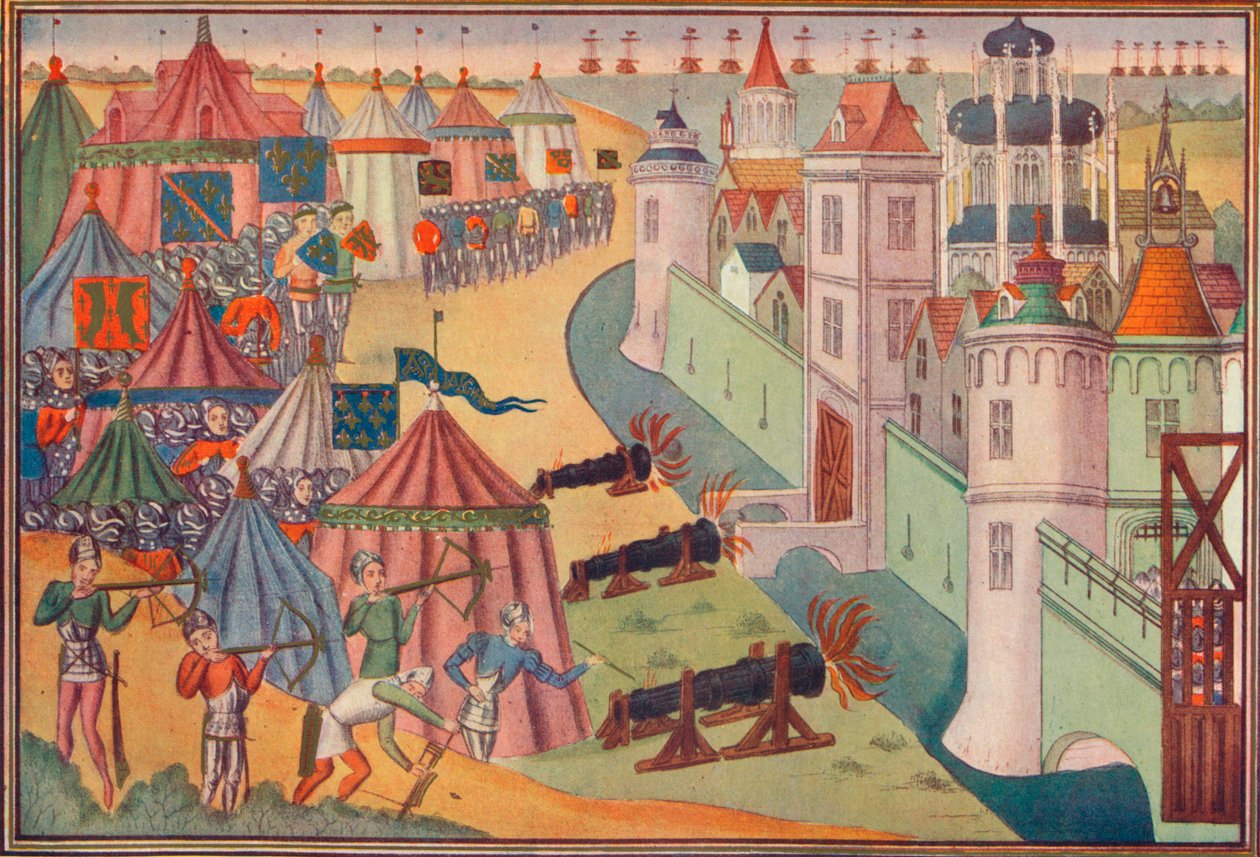 A támadás Afrika erős városa ellen, 1390 1905 alkotó: Unbekannt