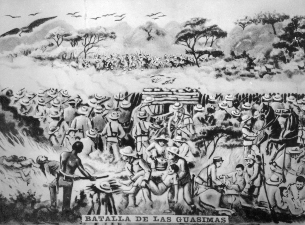 A guasimasi csata, 1874, 1920-as évek alkotó: Unbekannt