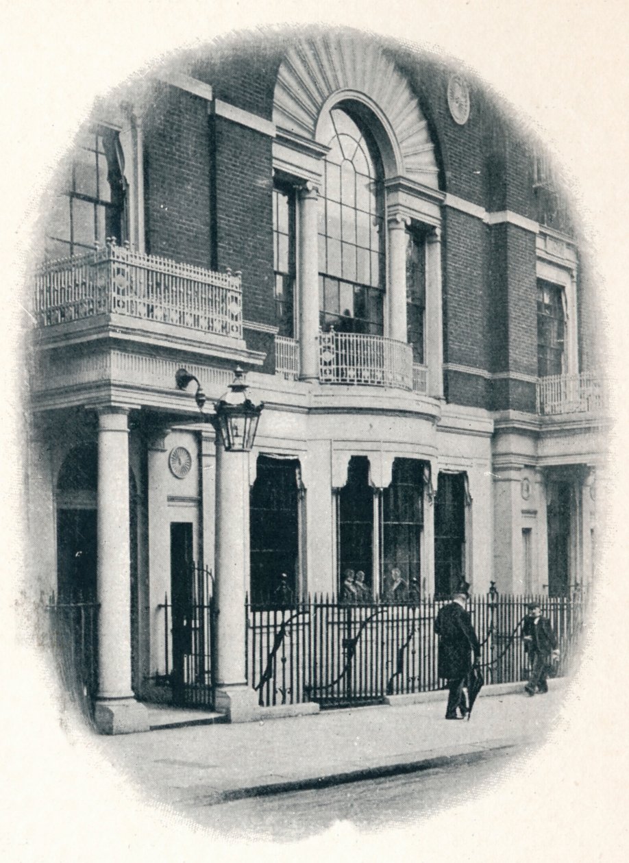 Az öböl ablak, Boodles Club, London, 1900 1901 alkotó: Unbekannt
