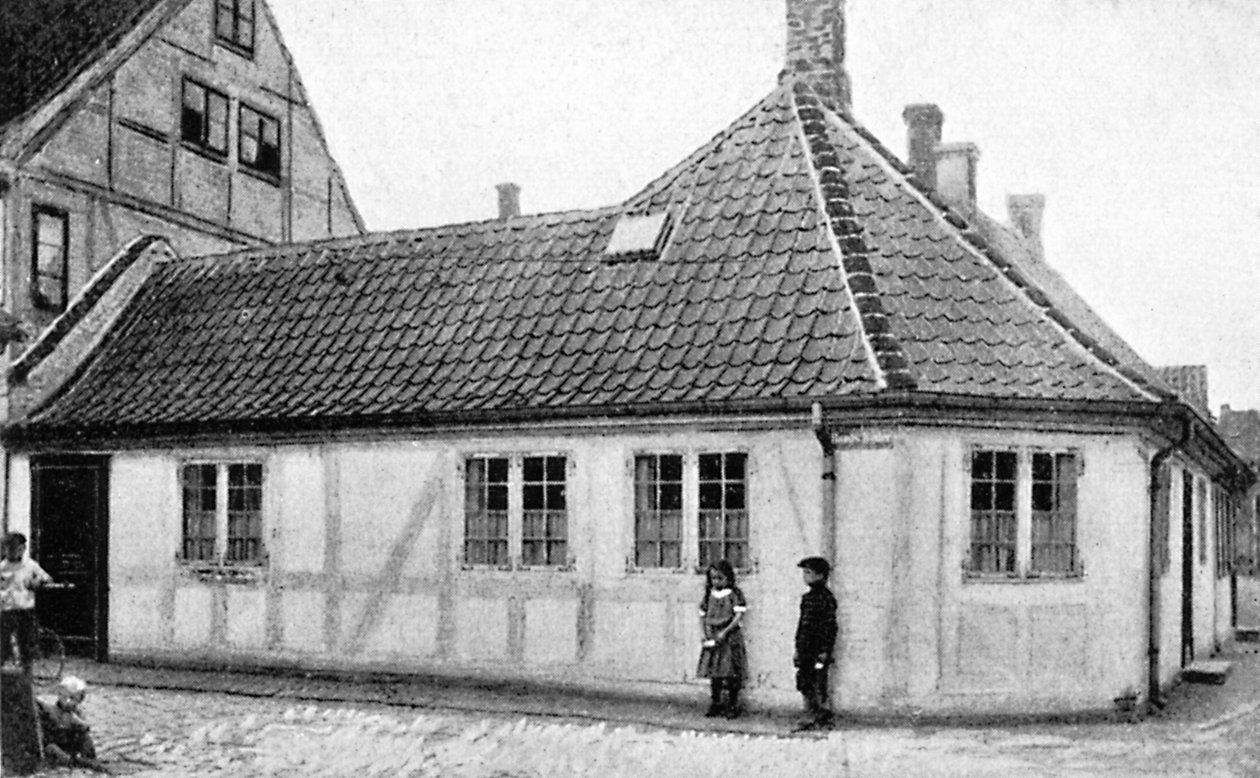 Hans Andersen szülőhelye, Odense, Dánia, 1920 körül alkotó: Unbekannt