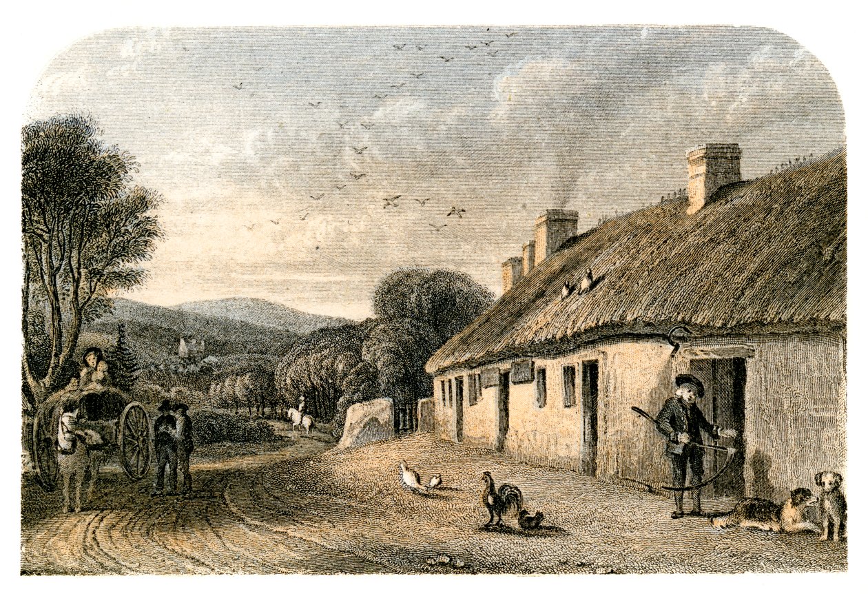 Robert Burns szülőhelye, Alloway, South Ayrshire, Skócia alkotó: Unbekannt