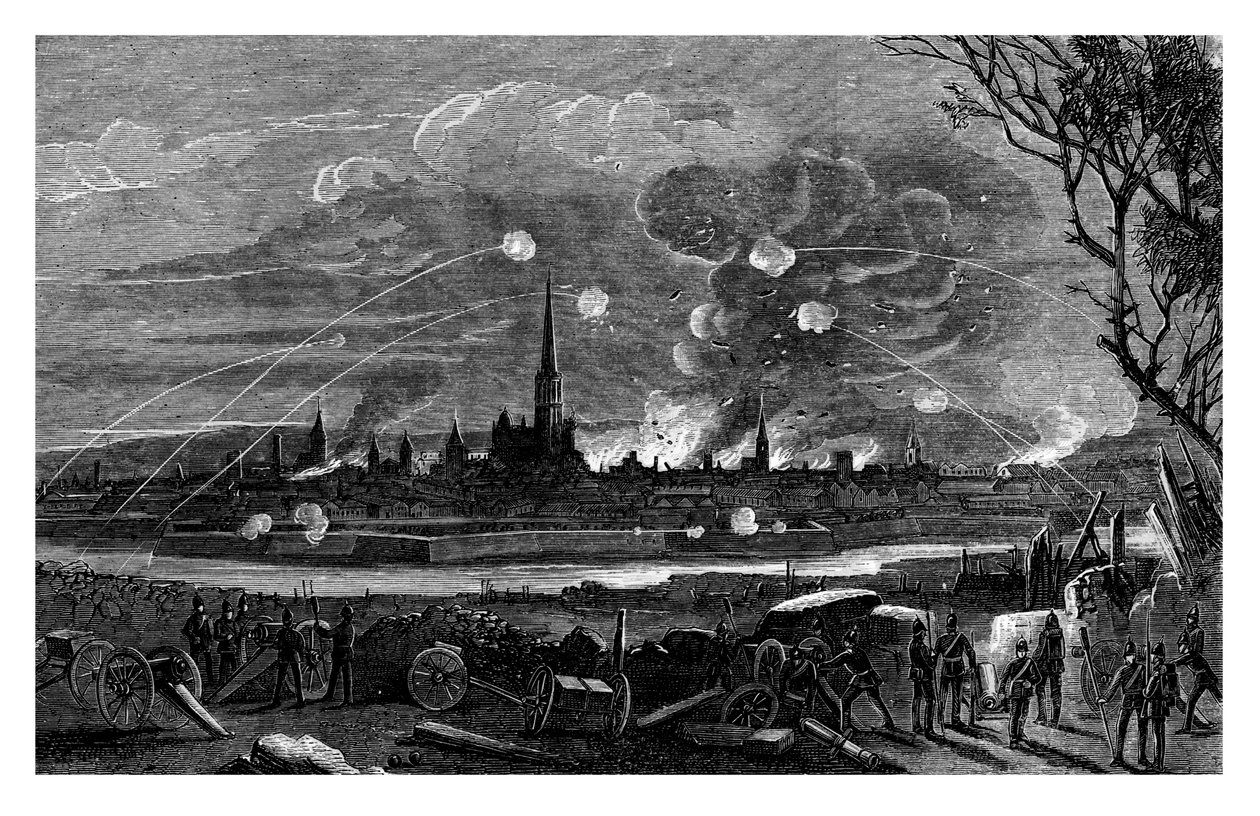 Strasburg bombázása, Franciaország, 1875 alkotó: Unbekannt