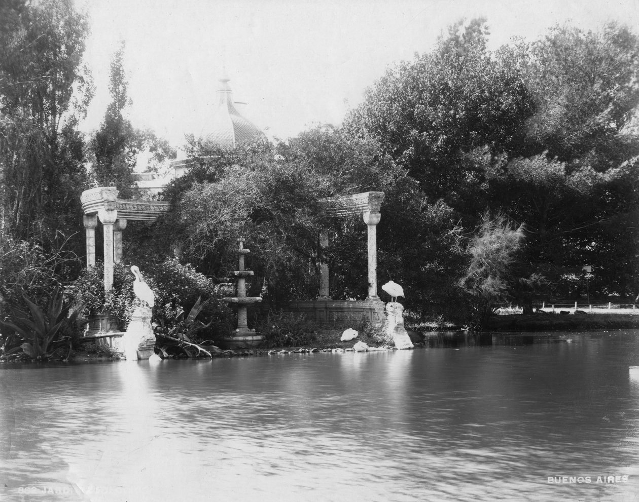 A Palermo Park botanikus kertje, Buenos Aires, Argentína, 1927 alkotó: Unbekannt