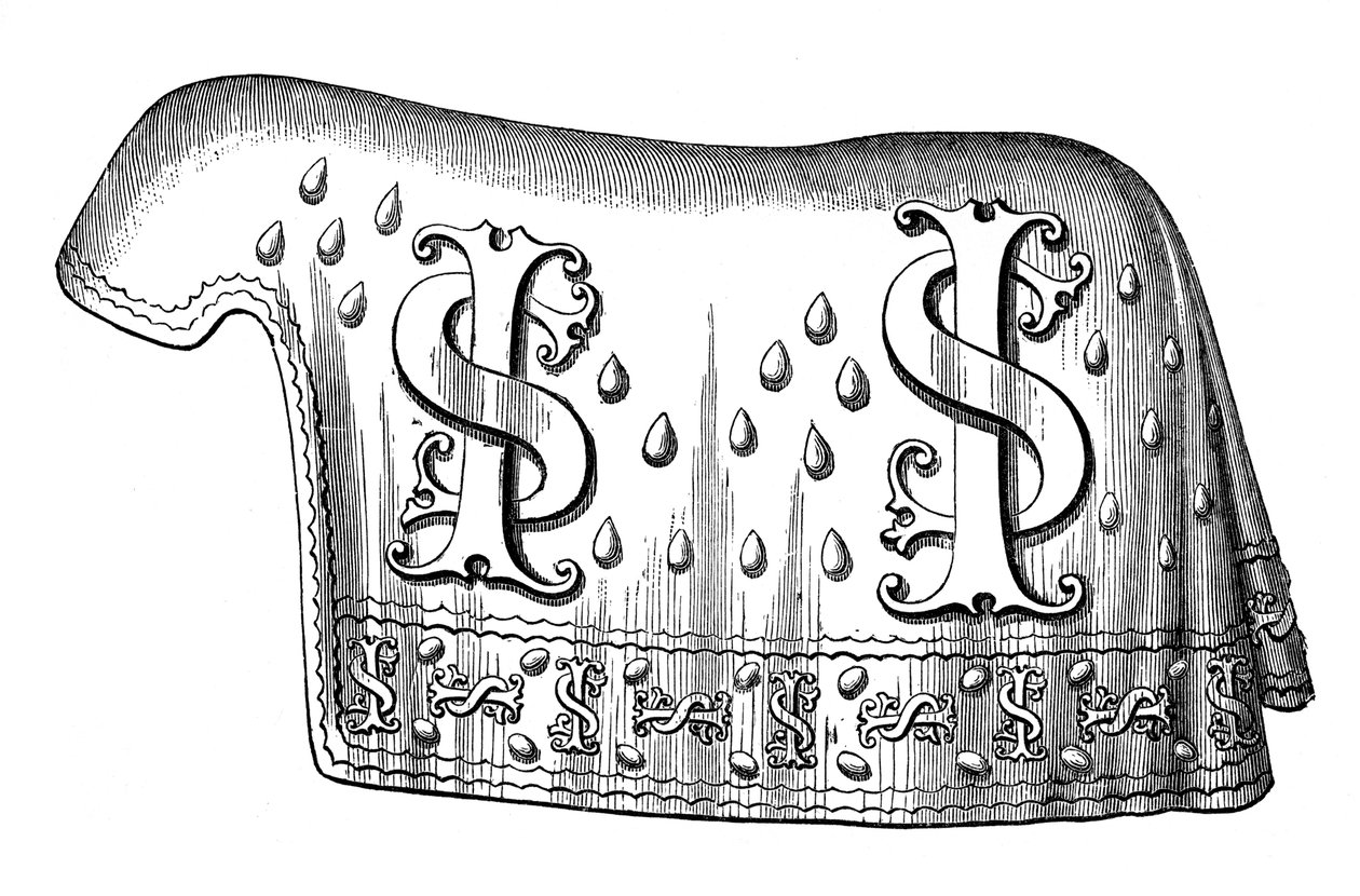 Izabella spanyol királynő lovának kaparizonja, XV. század, 1870 alkotó: Unbekannt