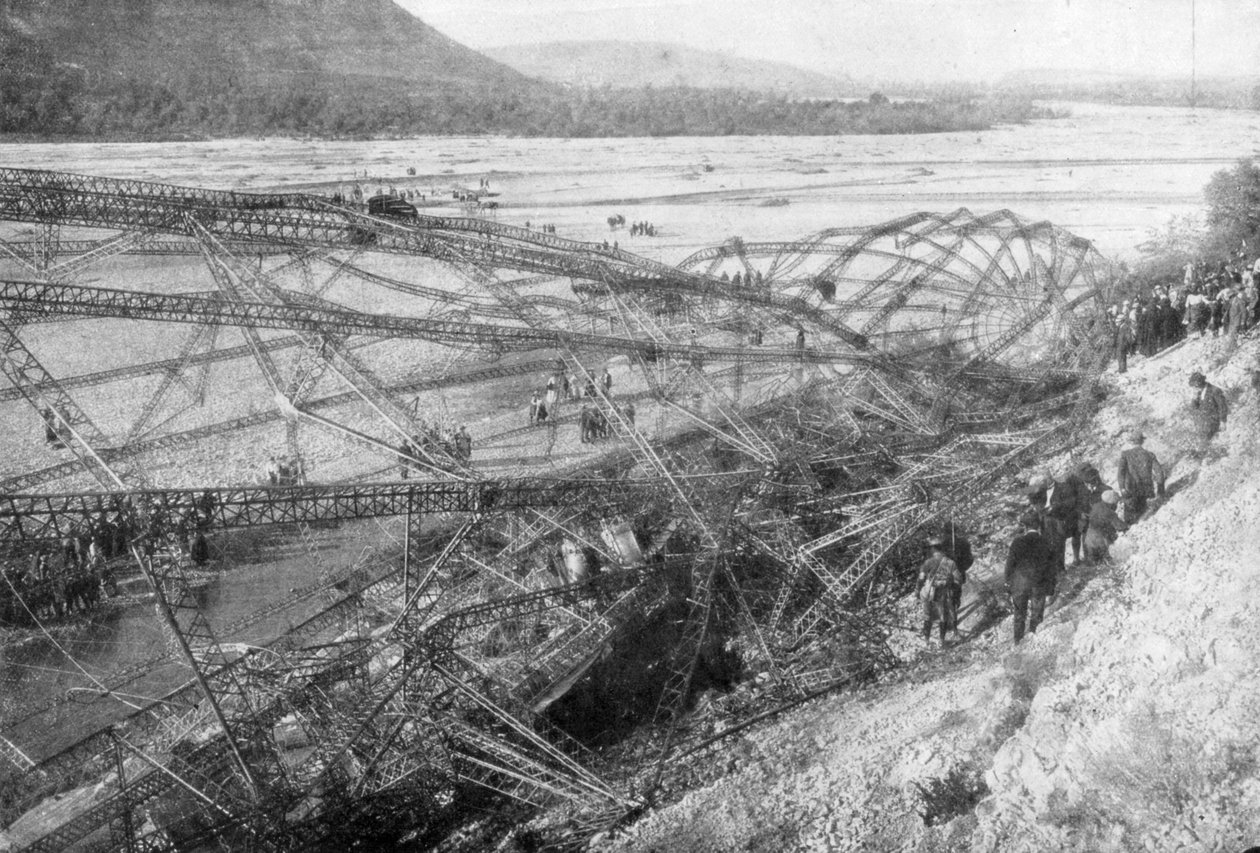 A Zeppelin LZ85 L45 teteme, 1917. október 20 alkotó: Unbekannt