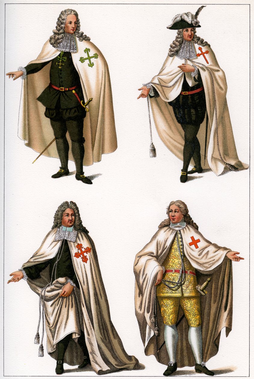 Spanyolország és Portugália főlovagrendjei, 1791, 1902 alkotó: Unbekannt