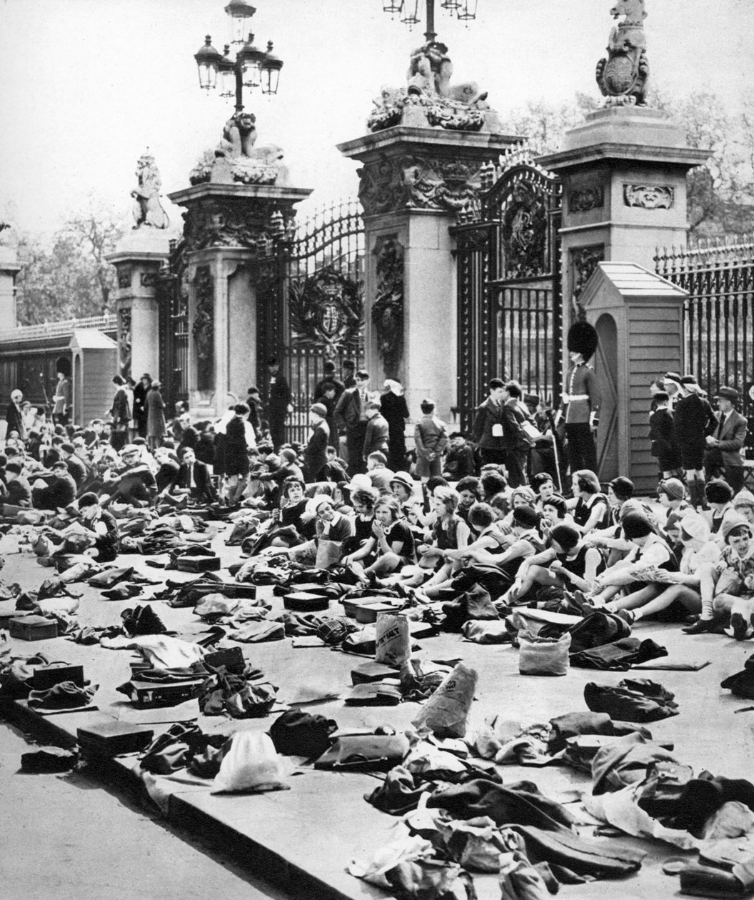 A gyermekek jubileumi ünnepe, Buckingham-palota, London, 1935 alkotó: Unbekannt